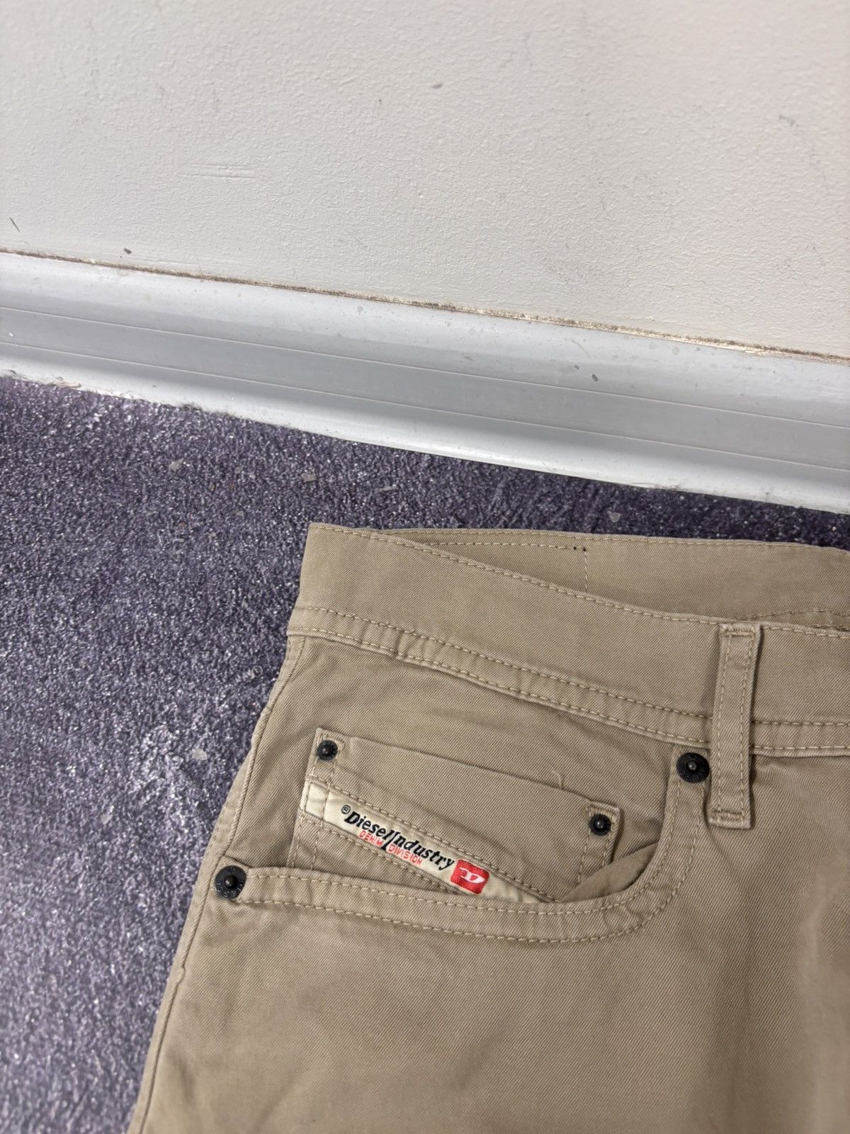 Diesel Diesel NWT Men’s Chino Pants Trousers Beige Tan Slim Size US 31 - 6 Thumbnail