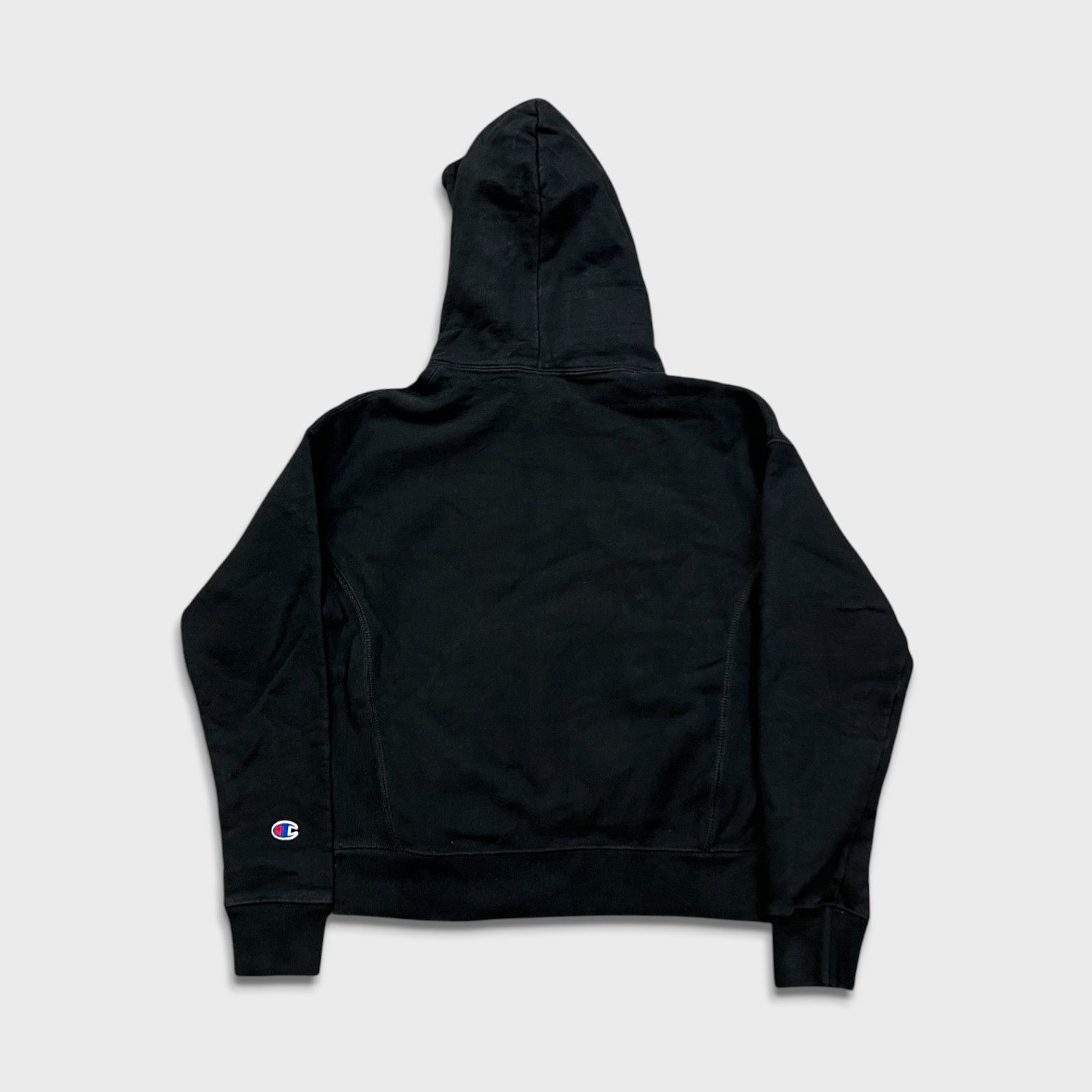Champion × Vintage Champion Reverse Weave Hoodie Small Script Hood Sweatshirt Size S / US 4 / IT 40 - 5 Thumbnail