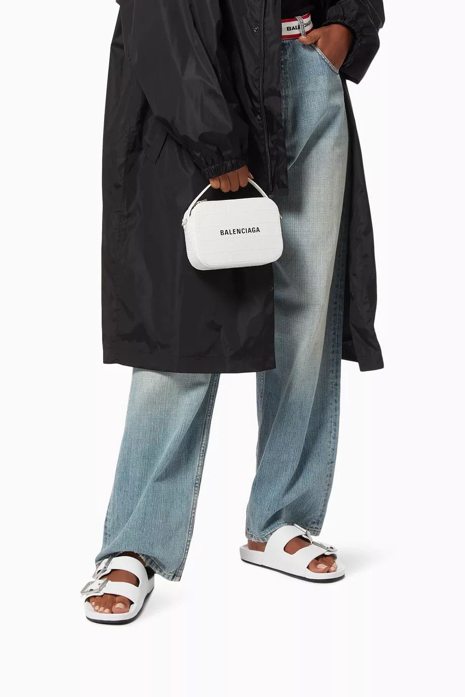 Balenciaga o1y0625 Slippers in White Size US 5 / IT 35 - 5 Thumbnail