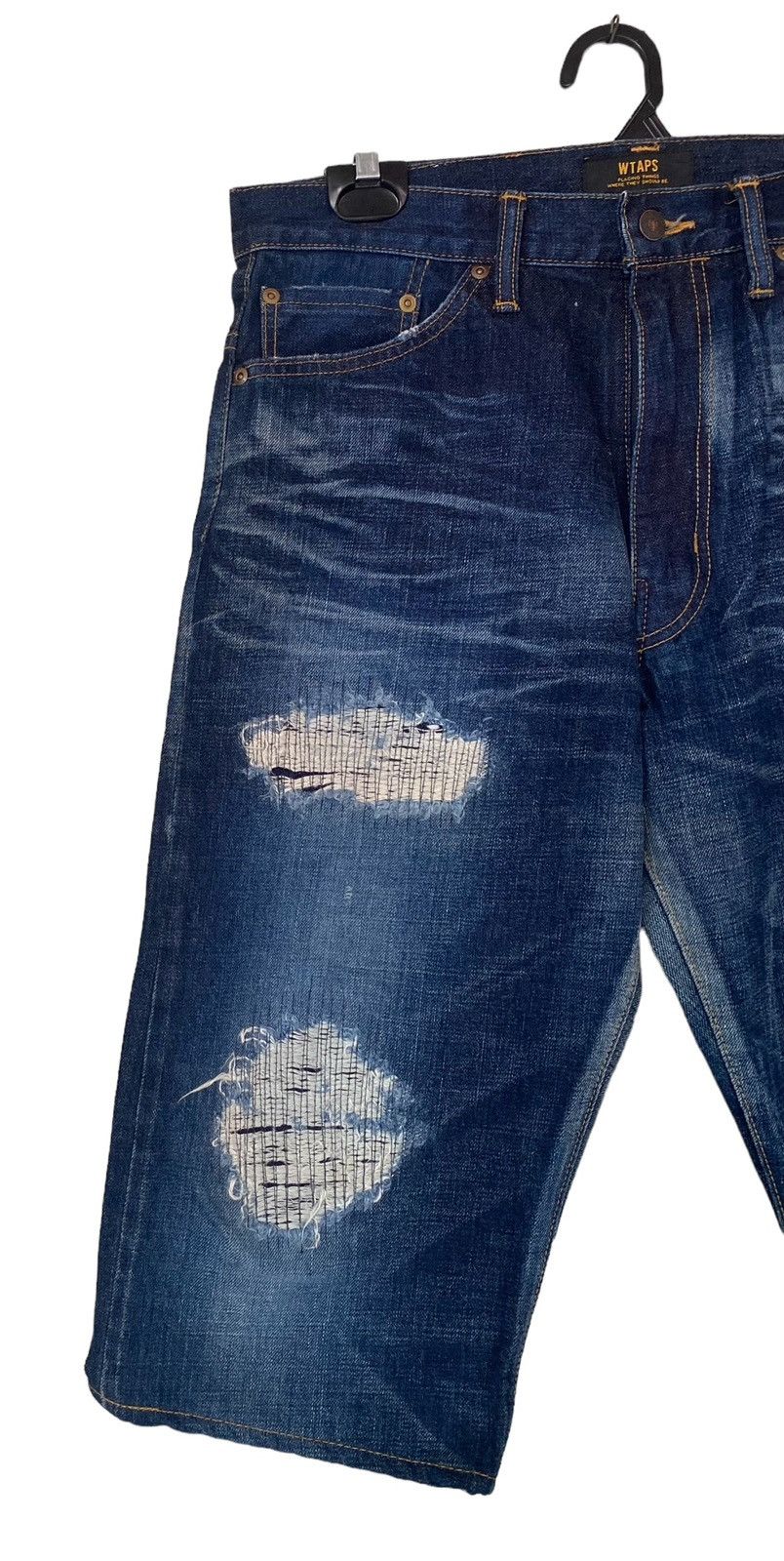 Wtaps Wtaps Denim Shorts Size US 33 - 6 Thumbnail
