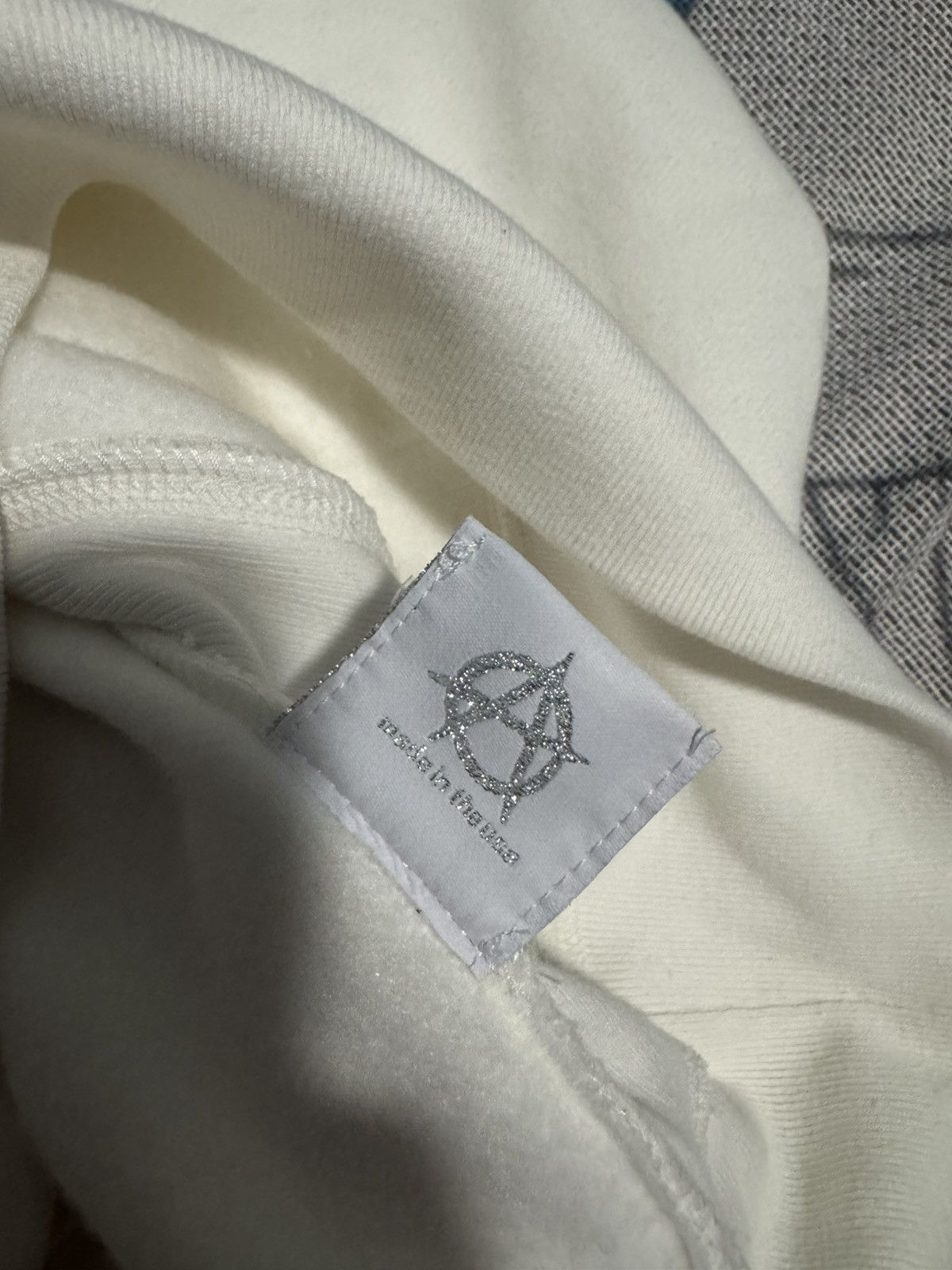 Revenge Revenge Window Hoodie - White/Cream Size US XL / EU 56 / 4 - 2 Thumbnail