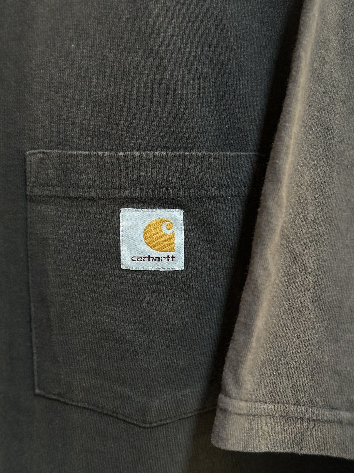 Carhartt × Vintage Vintage Carhartt Pocket Tee Sun Faded Size US L / EU 52-54 / 3 - 2 Thumbnail