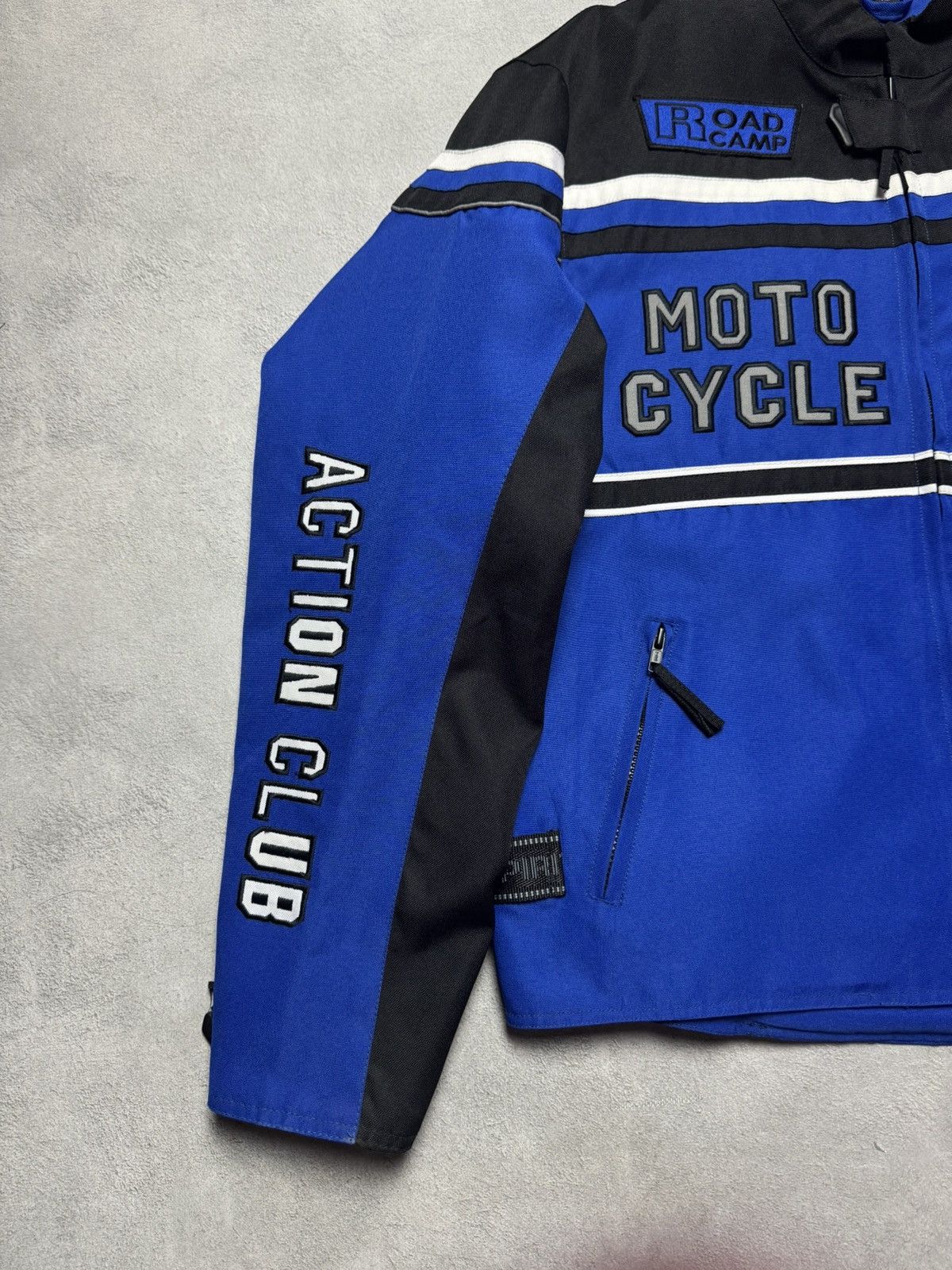 Other Moto High Cycle Speed Biker Racing Jacket Embroidered Logo Size US XL / EU 56 / 4 - 5 Thumbnail