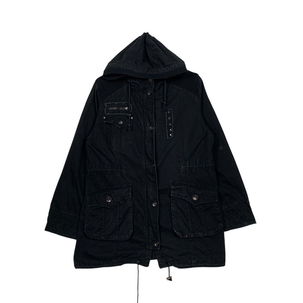Japanese Brand Sky Bomber Military Hooded Parka