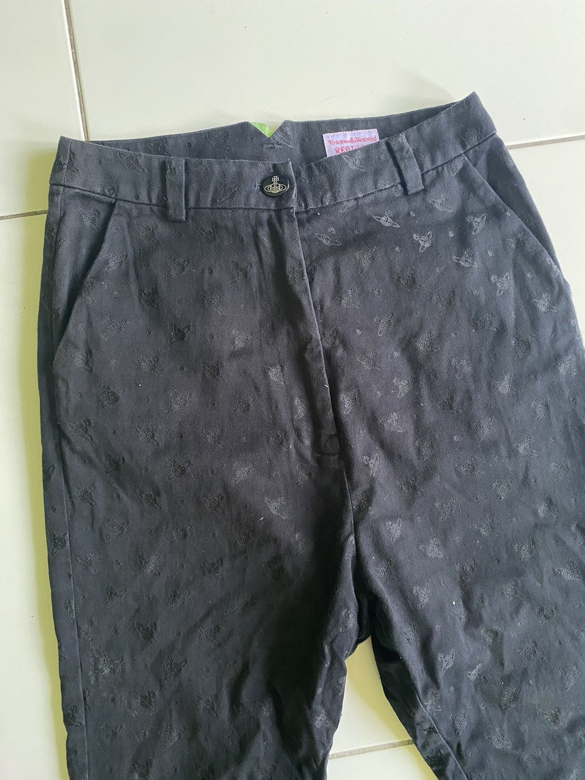 Vivienne Westwood Vivienne Westwood Red Label monogram Black Pants Size 32" / US 10 / IT 46 - 3 Thumbnail