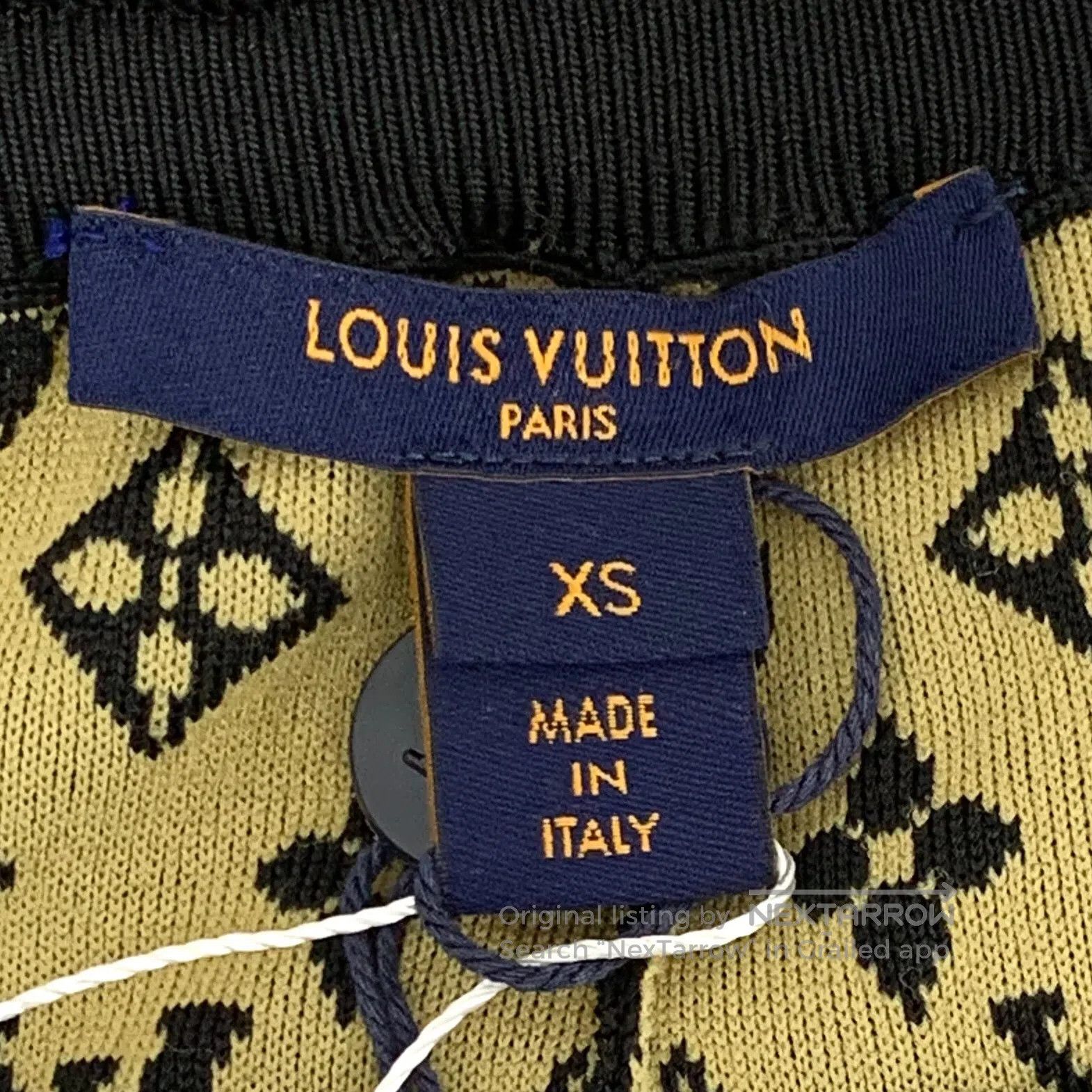 Louis Vuitton Louis Vuitton size XS Black Logo Monogram Printed Silk Tie Size US 27 - 6 Thumbnail