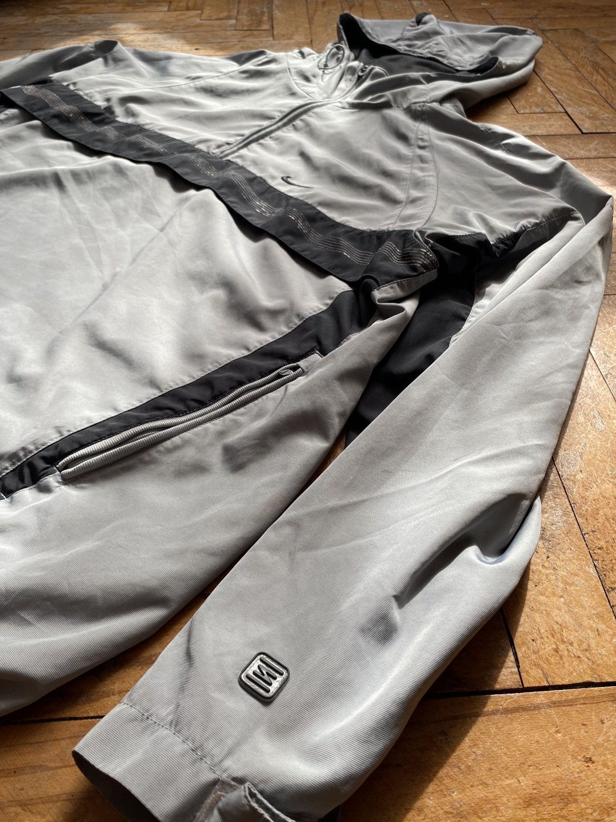 Nike 00s Vintage Nike Shox Anorak Streetwear Size US L / EU 52-54 / 3 - 2 Thumbnail