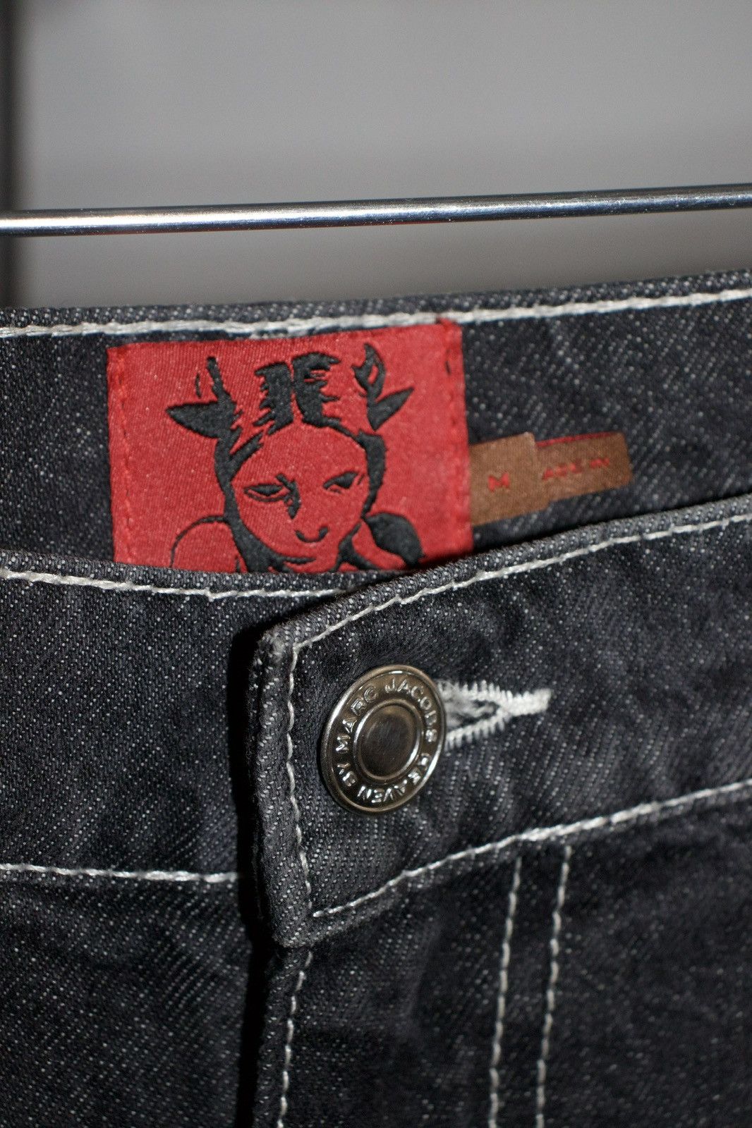 Heaven by Marc Jacobs × Marc Jacobs HEAVEN “CUFFED CARPENTER” DENIM SHORTS Size US 32 / EU 48 - 5 Thumbnail