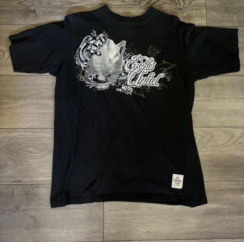 Ecko Unltd. Ecko Large Black Shirt Size US L / EU 52-54 / 3 - 1 Thumbnail