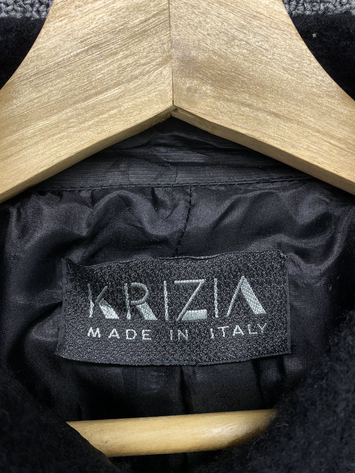 Krizia Uomo Vintage Krizia Uomo Wool Cardigan Rare Jacket Size L / US 10 / IT 46 - 8 Thumbnail