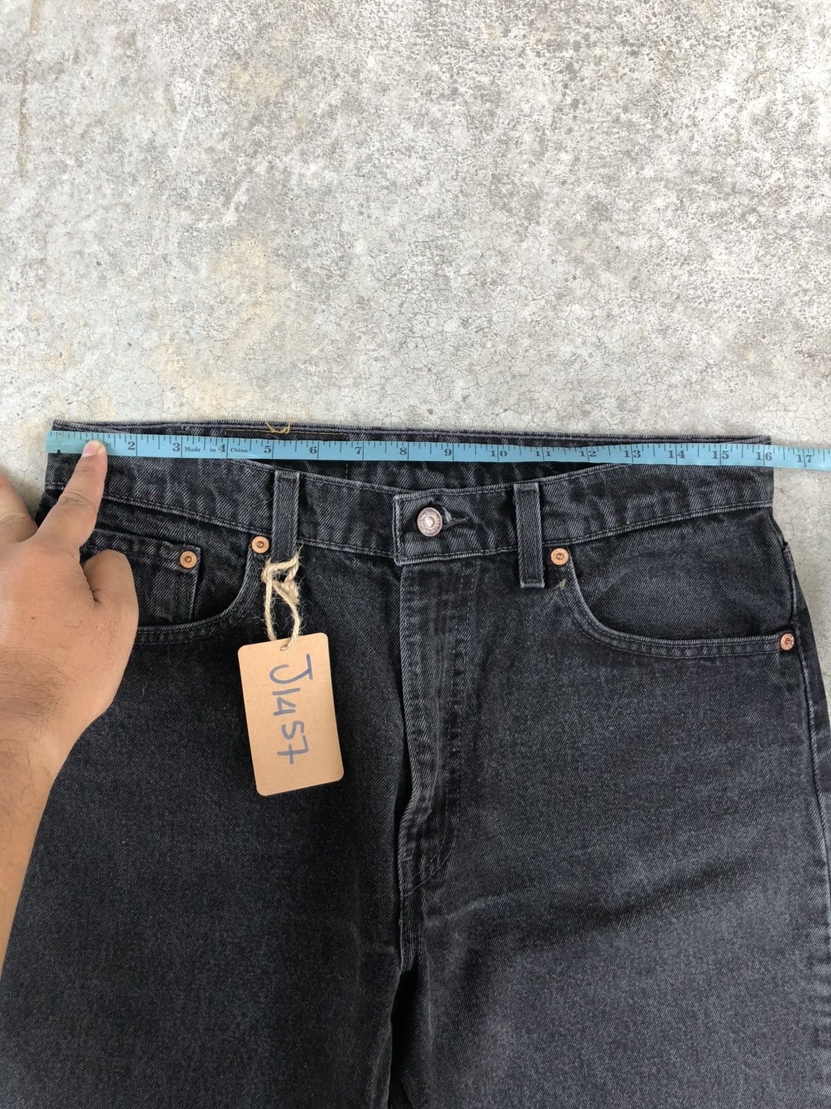 Levi's Vintage 90s Levis 550 Distressed Jeans Baggy Distressed Size US 32 / EU 48 - 21 Thumbnail