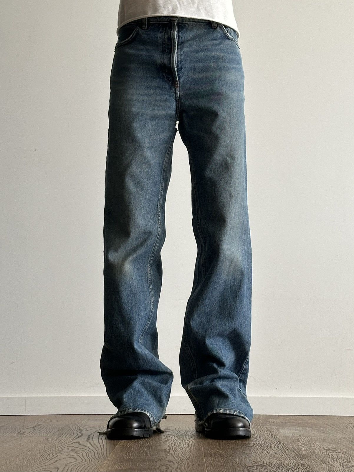Balenciaga Balenciaga by Demna Bootcut Denim Jeans Size US 28 / EU 44 - 1 Thumbnail