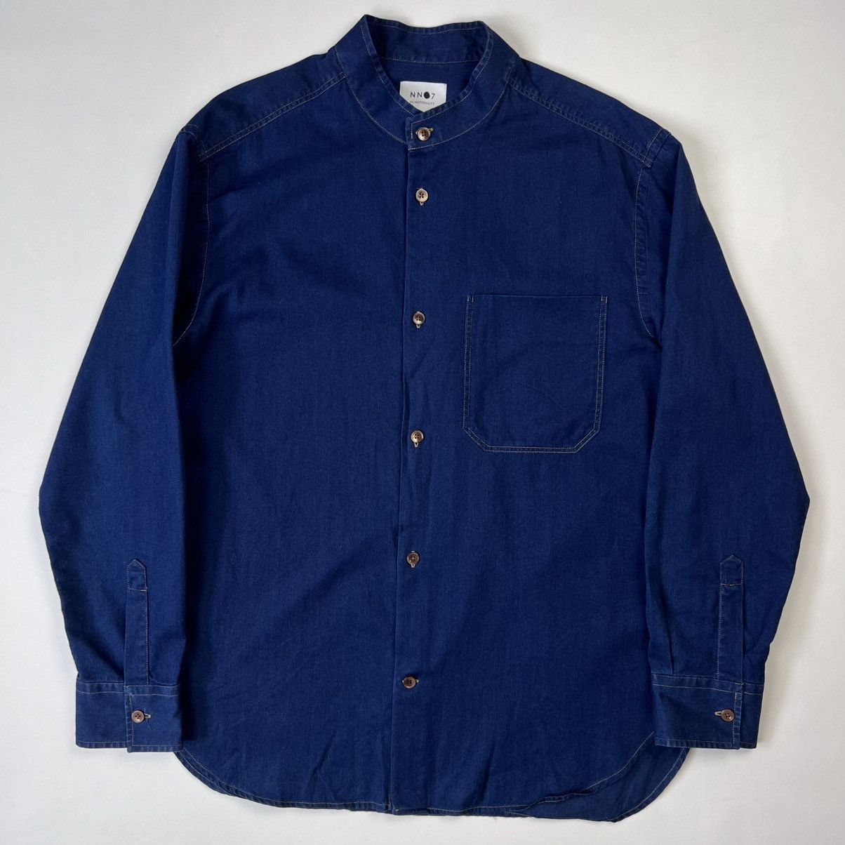 NN07 NN07 No Nationality Indigo pocket shirt Size US M / EU 48-50 / 2 - 1 Thumbnail