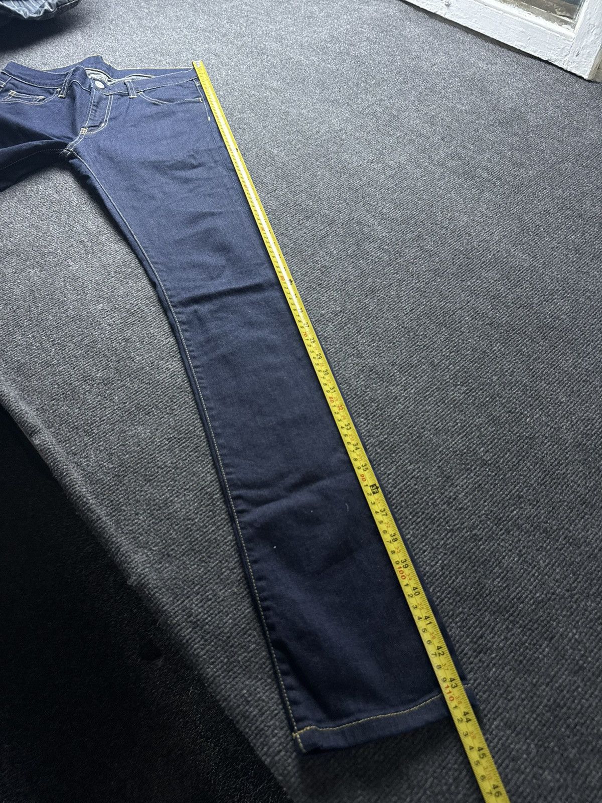 Carhartt 00s Carhartt Rebel Pant Raw Indigo Denim Workwear Jeans Size US 28 / EU 44 - 21 Thumbnail