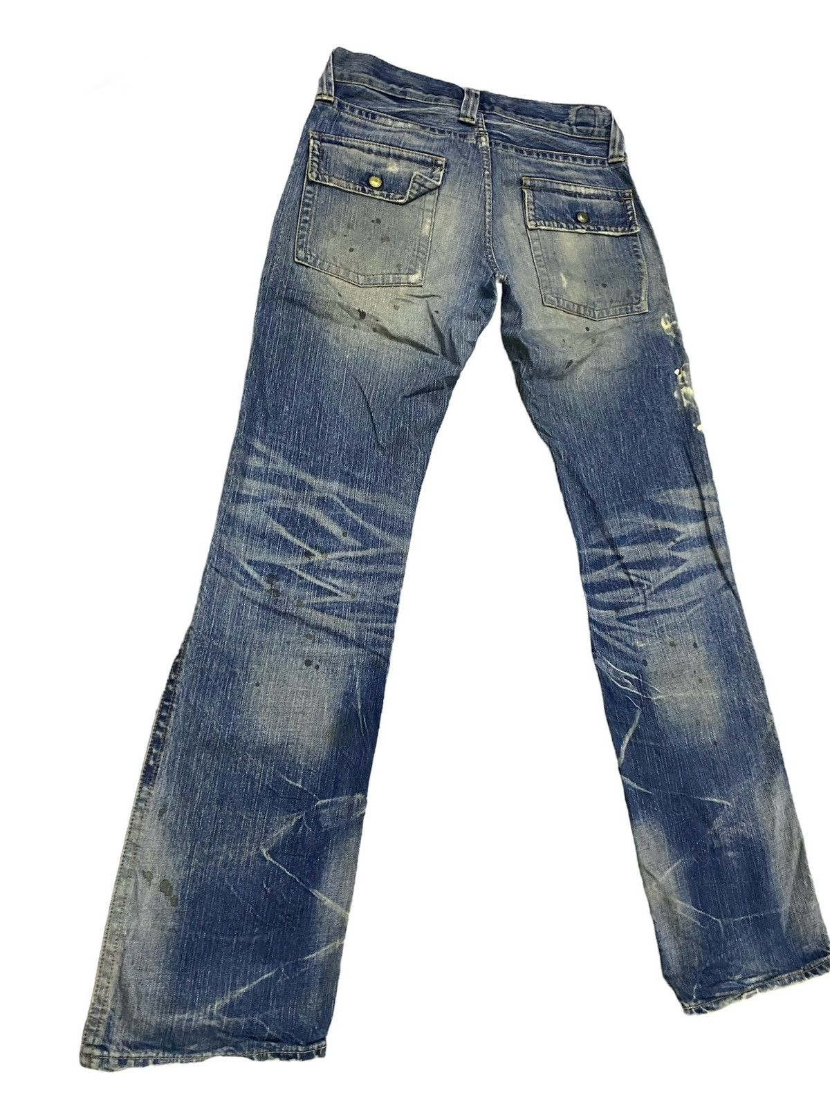 Blue Blue Japan BUSH PANTS DESIGN STRAIGHT TYPE DISTRESS STYLE BY BLUE WAY Size US 32 / EU 48 - 6 Thumbnail