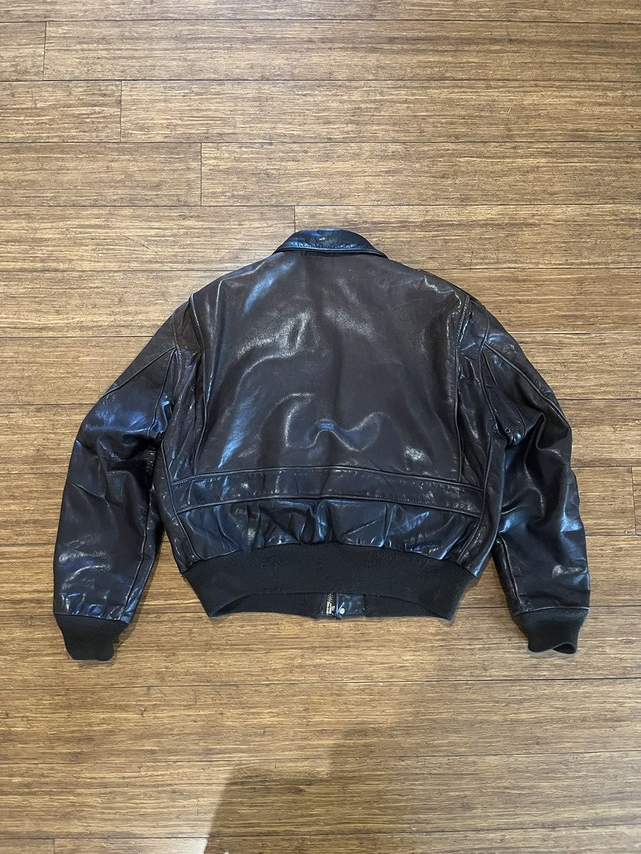 Schott Schott vintage 90s leather jacket Size US L / EU 52-54 / 3 - 6 Thumbnail