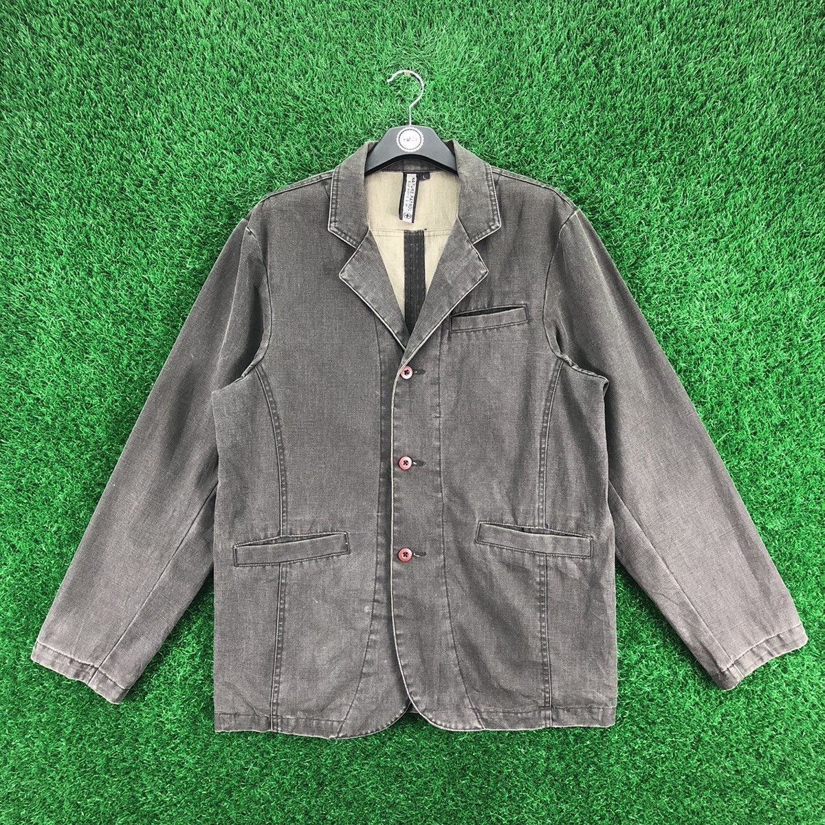 Japanese Brand Vintage Blue Way O.D.M Duck Canvas Jacket Size US L / EU 52-54 / 3 - 1 Thumbnail