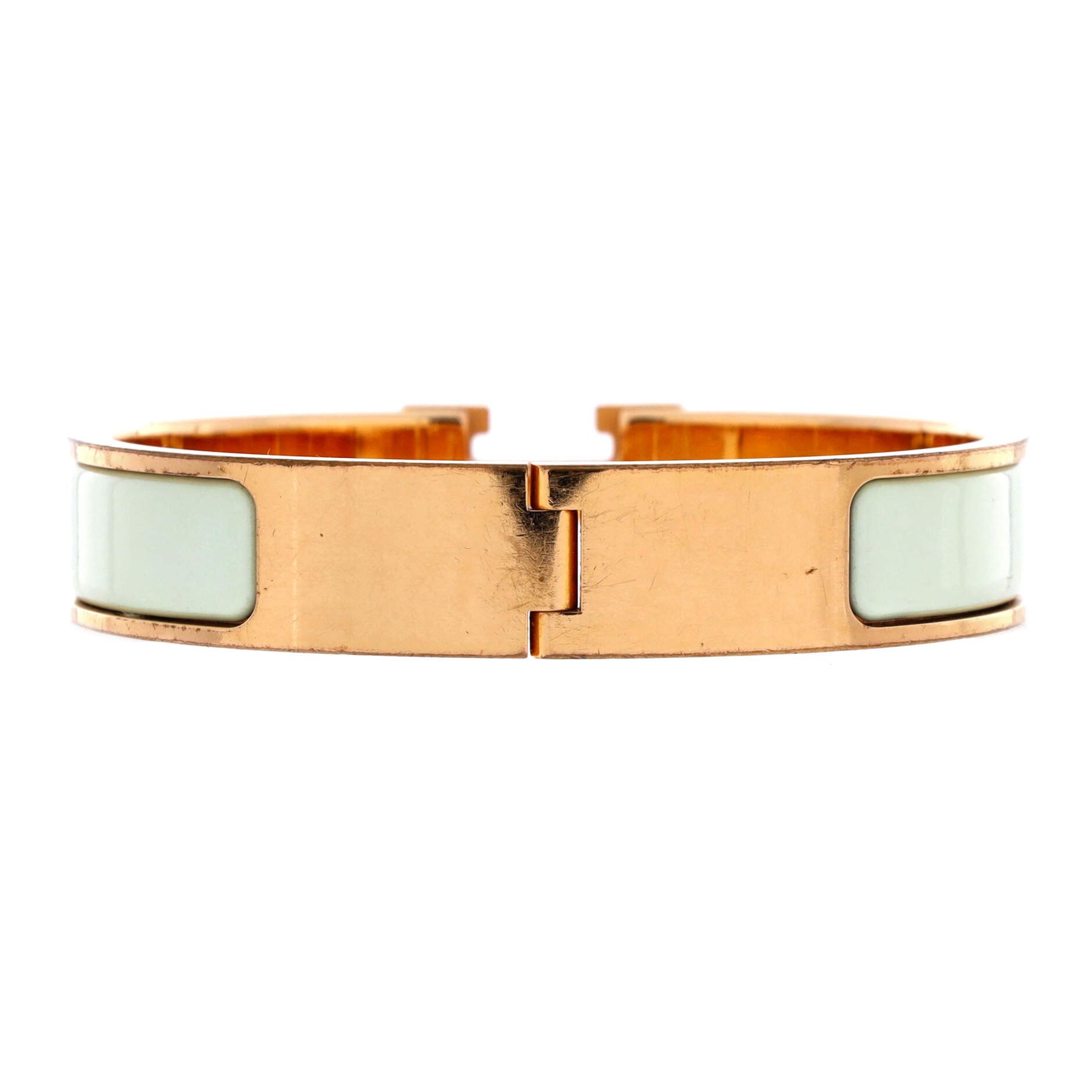 Hermes Clic H Bracelet Enamel Narrow Size ONE SIZE - 1 Thumbnail