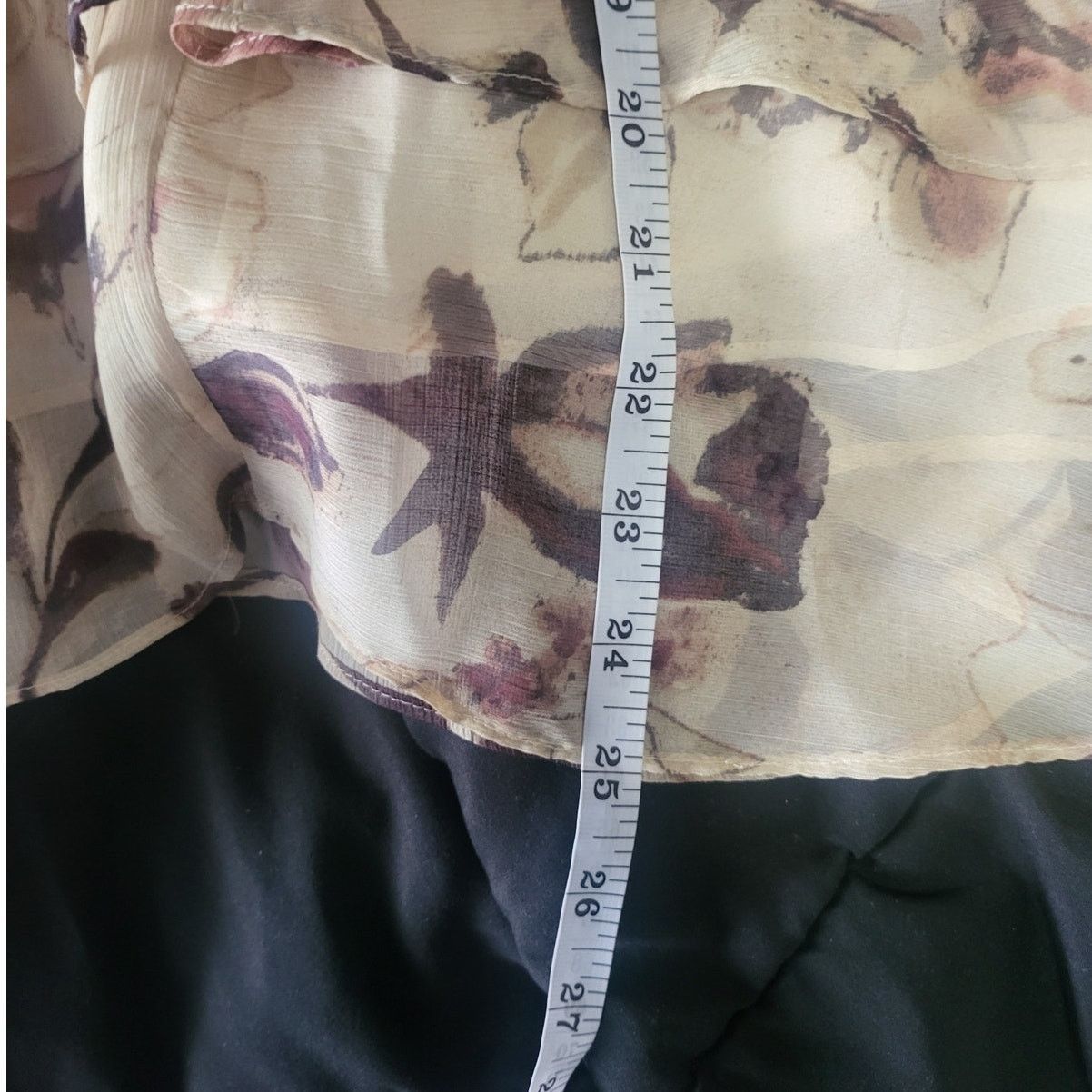Lauren Ralph Lauren NWT LAUREN RALPH LAUREN FLORAL RUFFLED GEORGETTE SKIRT-Sz 16 Size 38" / US 16 / IT 52 - 7 Thumbnail