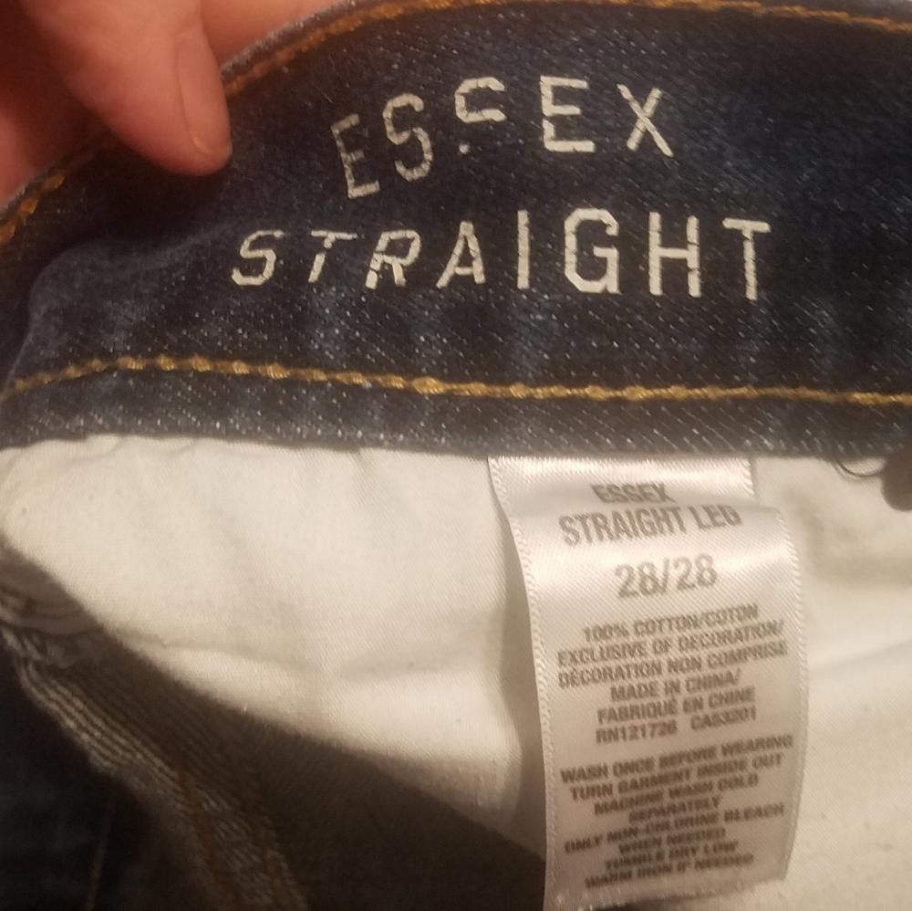 Aeropostale Aeropostale Essex Straight Blue Denim Jeans 28X28 Size US 28 / EU 44 - 4 Thumbnail