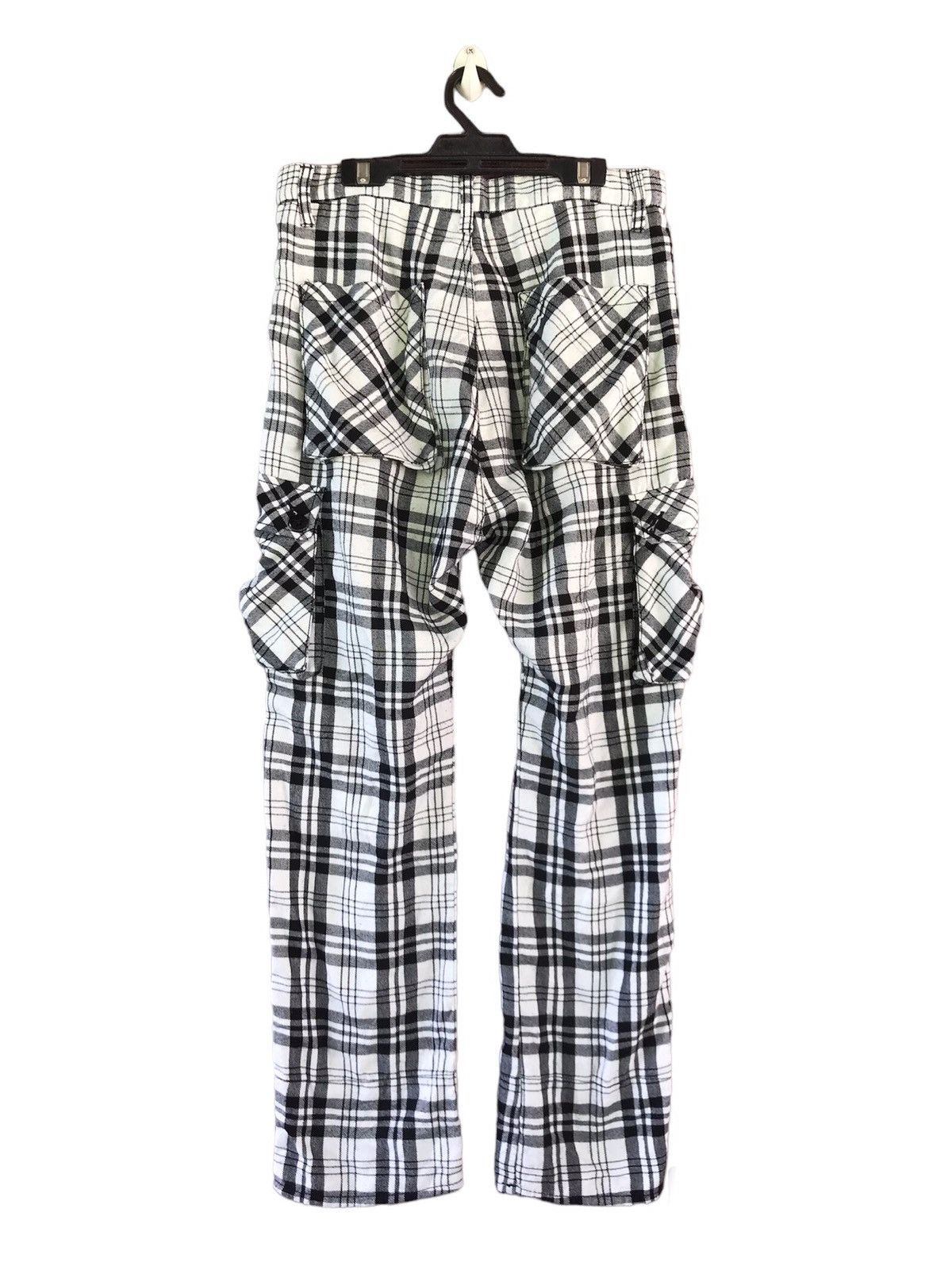 Japanese Brand Dominate Handcrafted Jeans Stripes Multipockets Pants Size US 30 / EU 46 - 2 Thumbnail