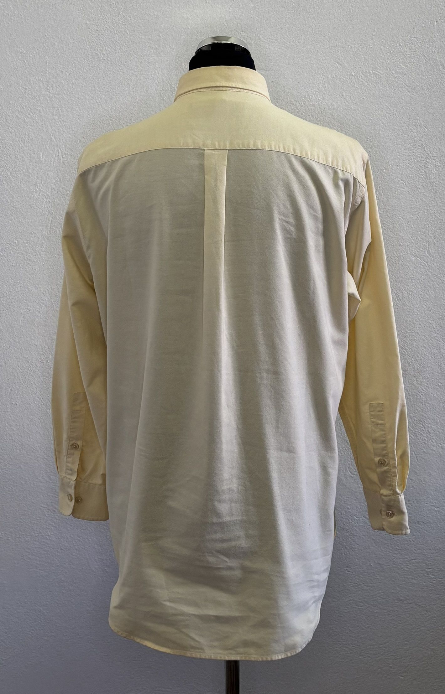 Valentino × Vintage Valentino Jeans yellow vintage shirt size. XL Size US XL / EU 56 / 4 - 2 Thumbnail