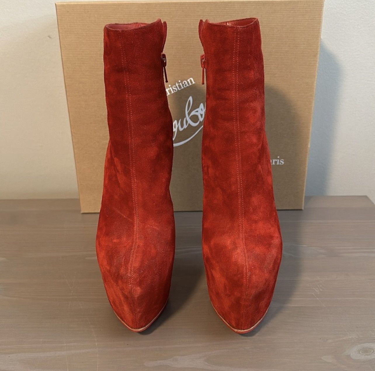 Christian Louboutin Christian louboutin booties Size US 7.5 / IT 37.5 - 3 Thumbnail
