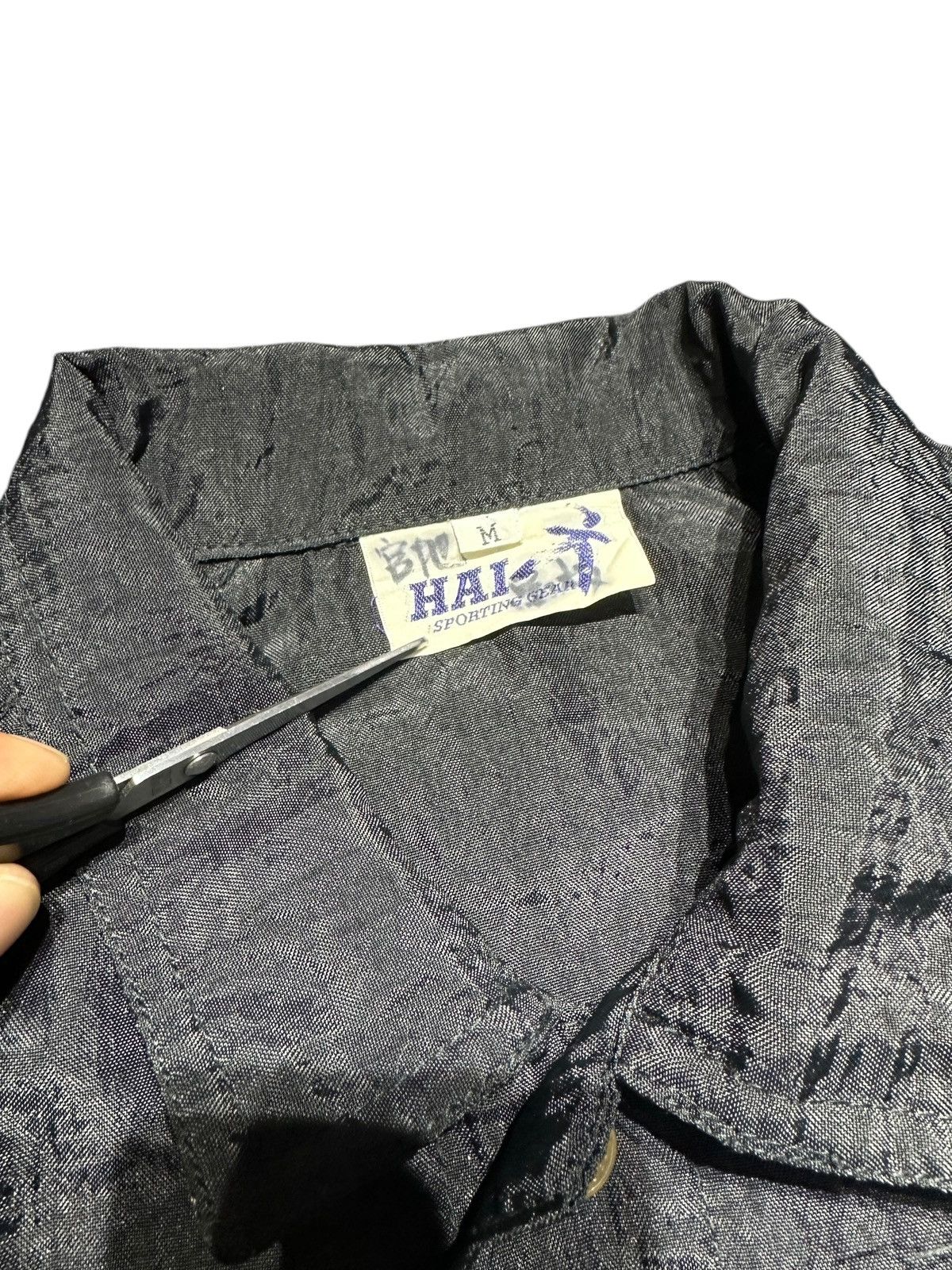 Hai Sporting Gear × Issey Miyake Vintage 80s Hai Sporting Gear Bomber Jacket Spell Out Size US M / EU 48-50 / 2 - 4 Thumbnail