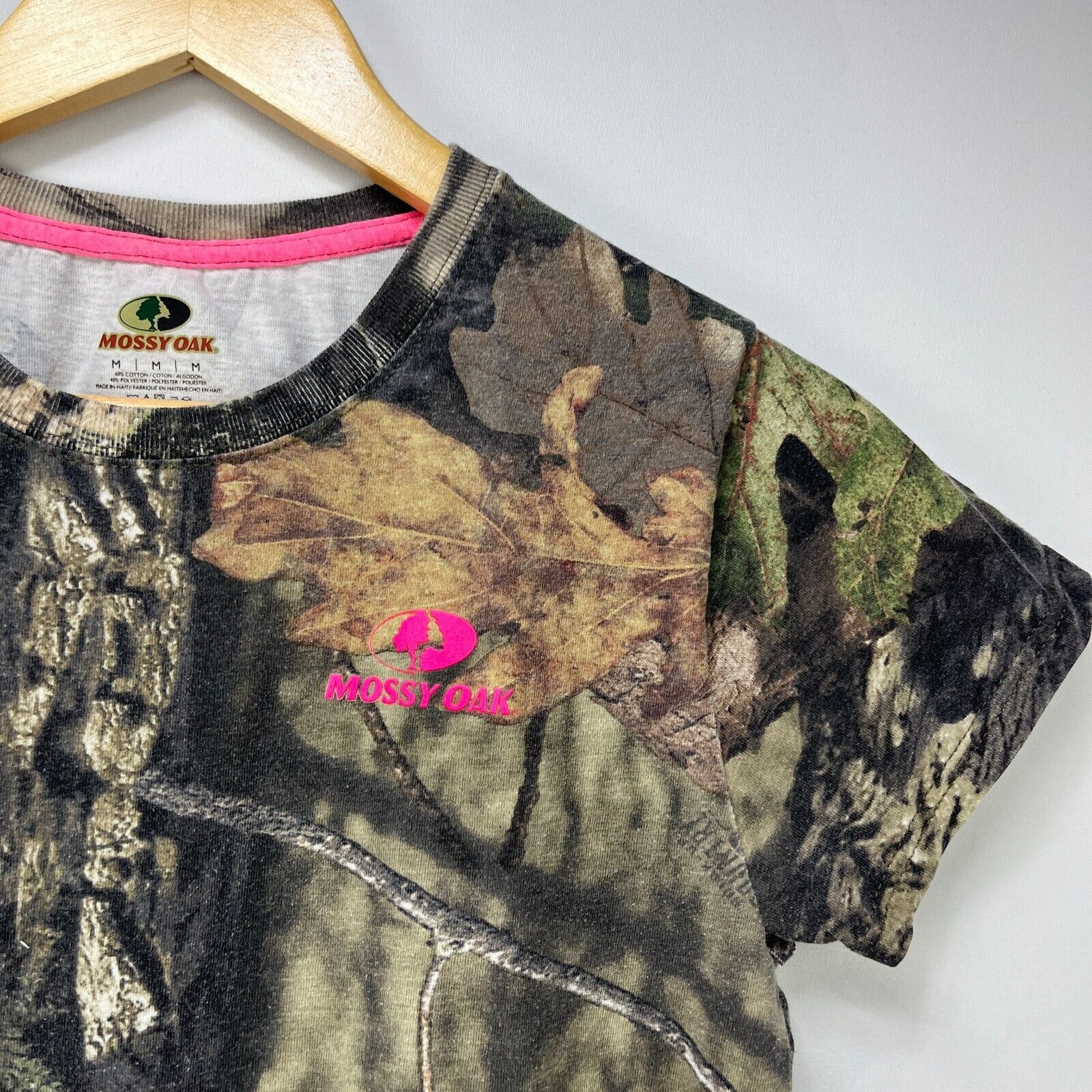 Vintage Vintage Y2K Mossy Oak Realtree Camo T-Shirt Women's Medium Size M / US 6-8 / IT 42-44 - 3 Thumbnail