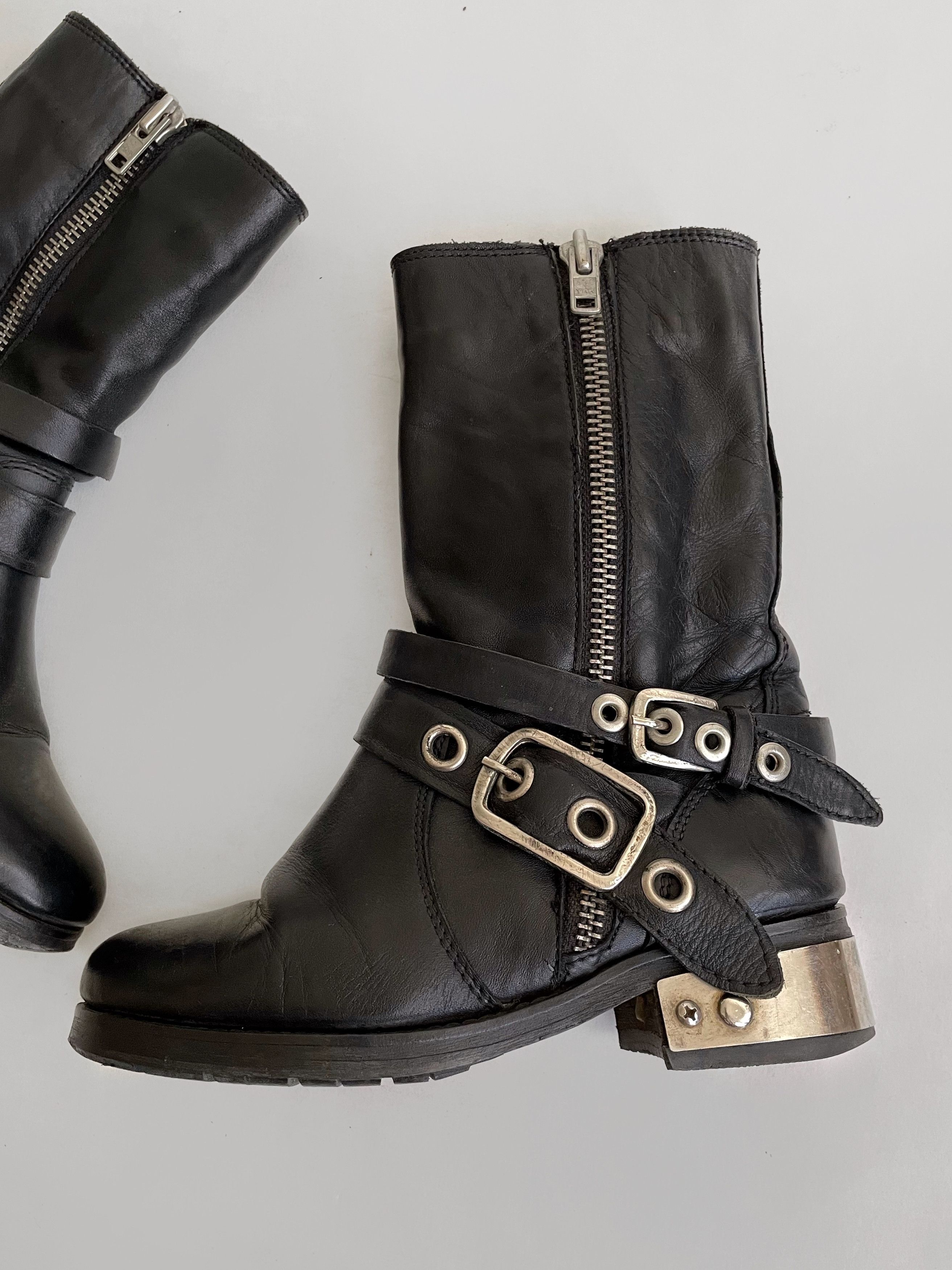 Vintage Mario Muzi Avant-garde boots Size US 6.5 / IT 36.5 - 17 Thumbnail