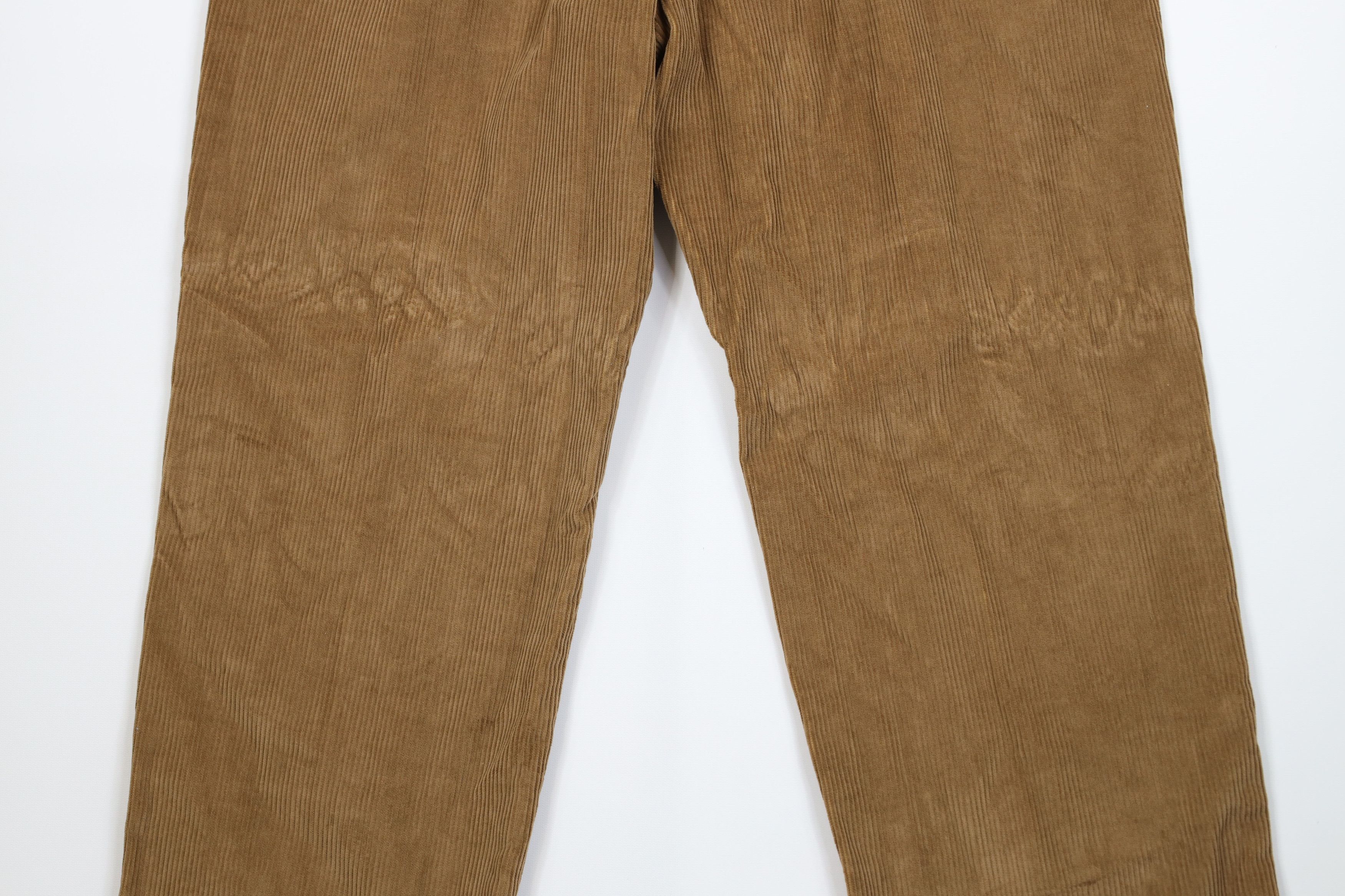 Brooks Brothers Vintage 90s Brooks Brothers Wide Leg Corduroy Chino Pants Size US 36 / EU 52 - 9 Thumbnail