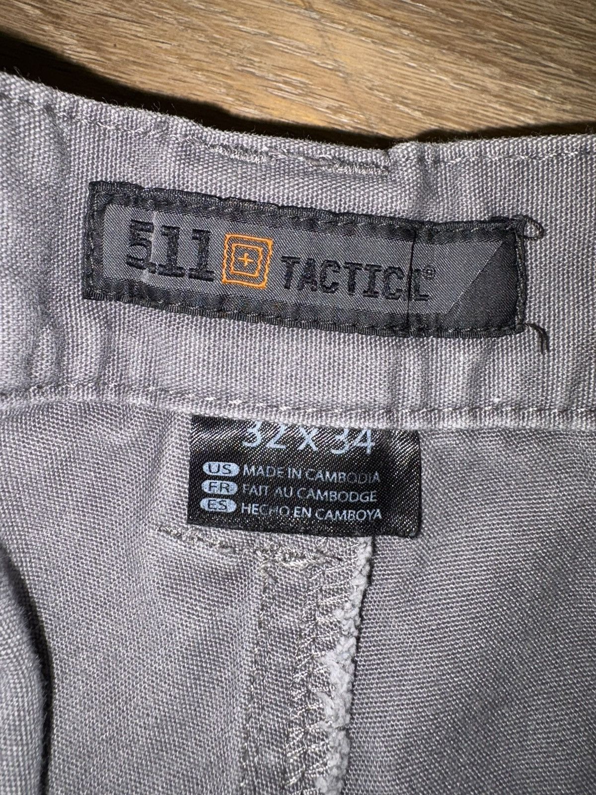 5.11 5.11 Straight Leg Cargo Pants Size US 32 / EU 48 - 3 Thumbnail