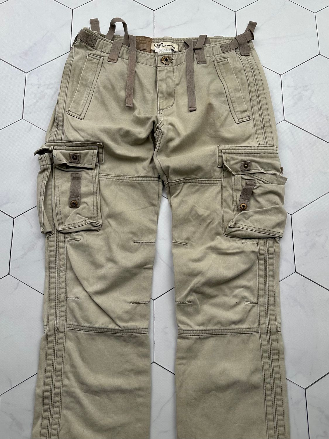 Japanese Brand Vintage Bondage Cargo Pants (B397)E2 Size US 30 / EU 46 - 2 Thumbnail