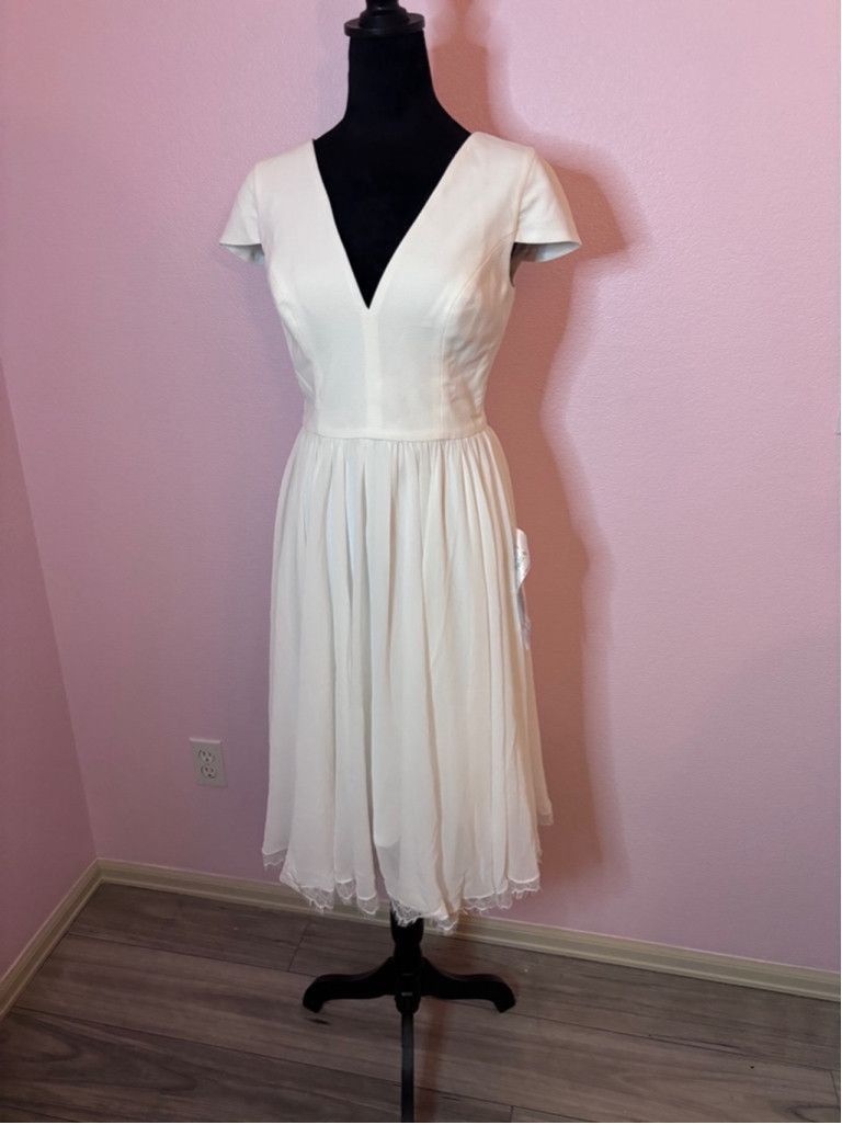 Dress the Population Women's Dress the Population White Dress Small Size S / US 4 / IT 40 - 6 Thumbnail