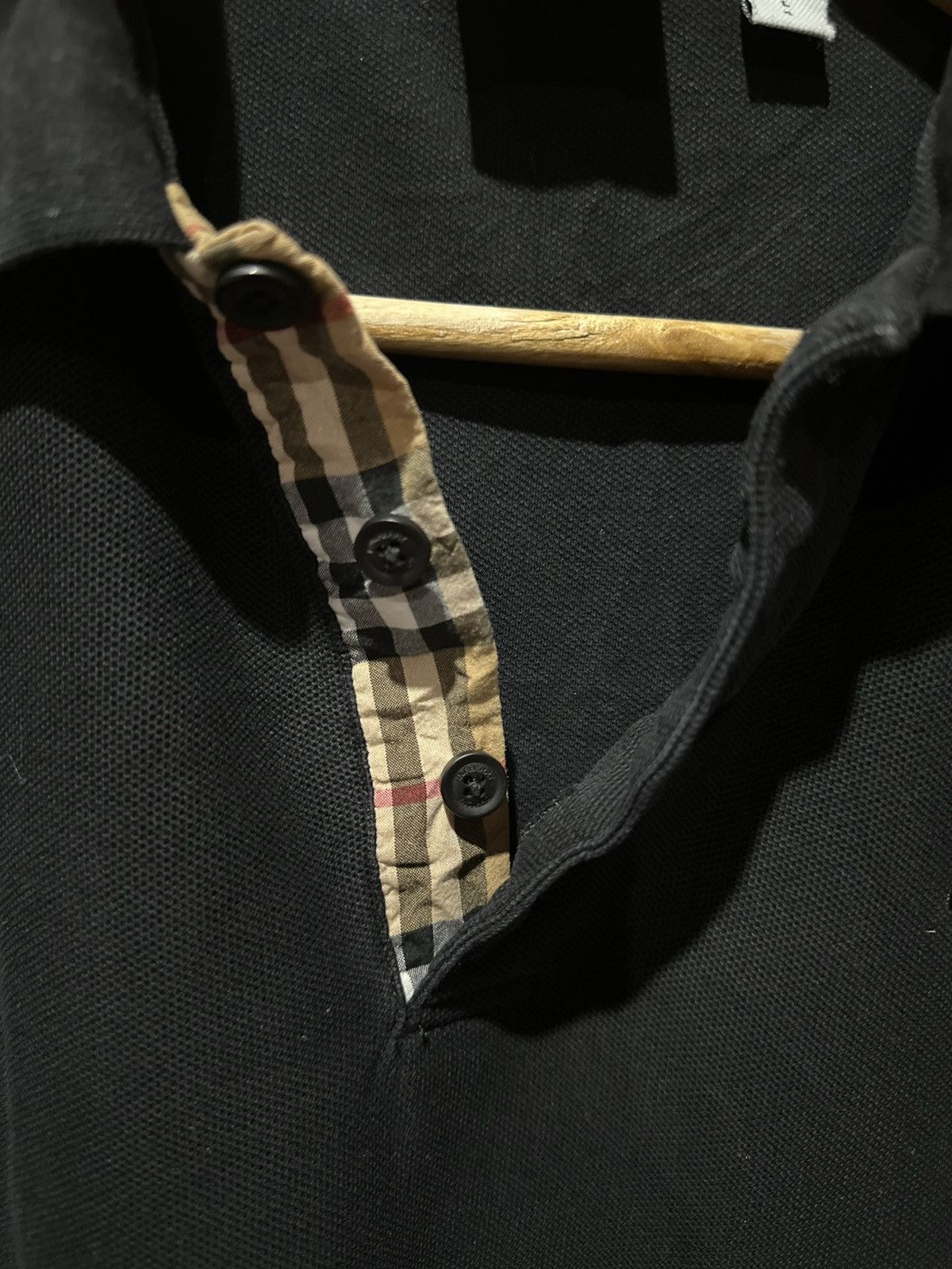 Burberry × Vintage Burberry Eddie Core Polo L Black Size US L / EU 52-54 / 3 - 7 Thumbnail