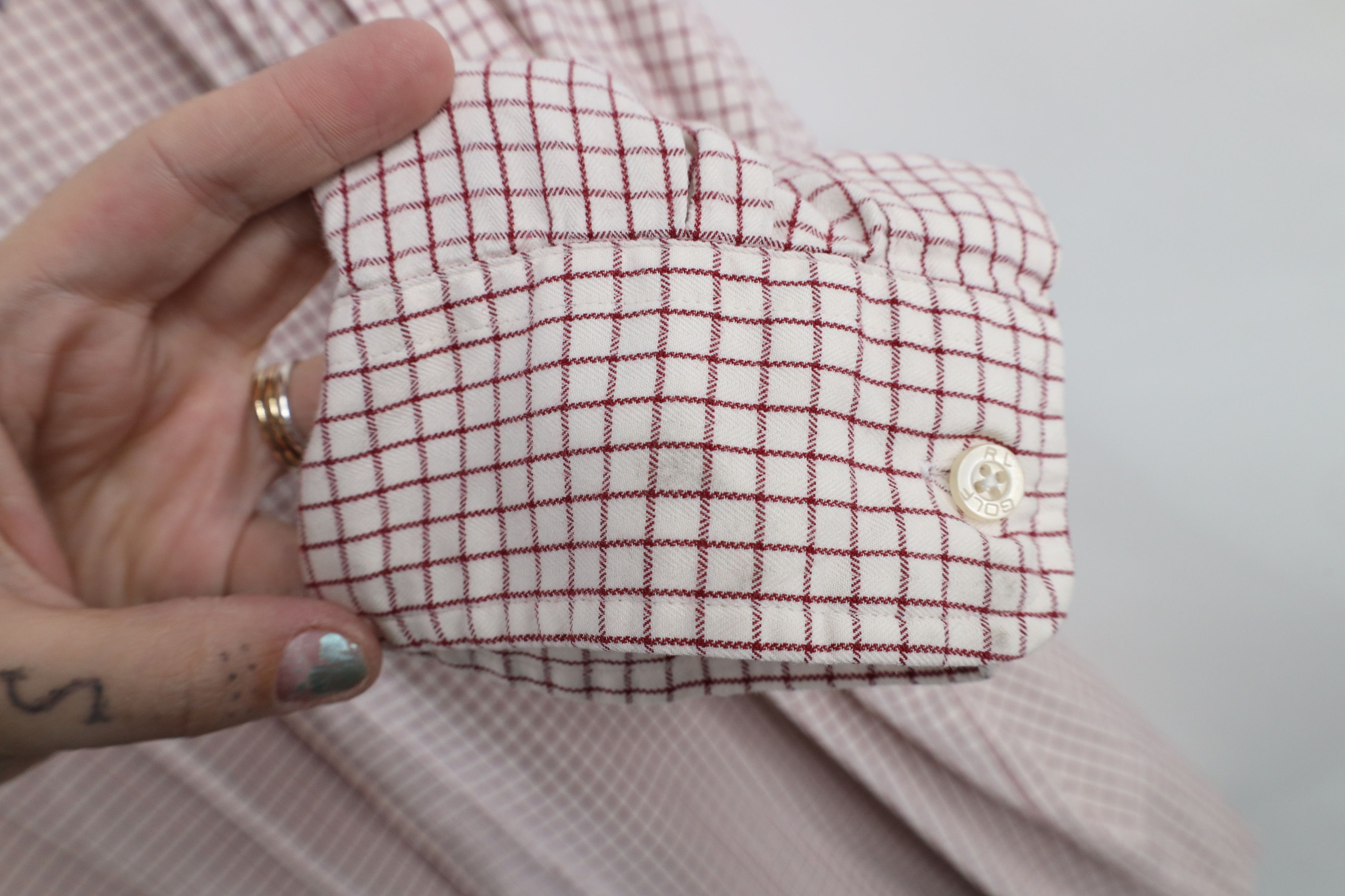 Ralph Lauren × Vintage Vintage 90s Polo Golf Ralph Lauren Button Down Shirt Size US XL / EU 56 / 4 - 5 Thumbnail