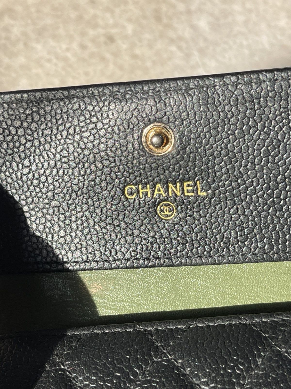Chanel Chanel Black Boy Wallet Size ONE SIZE - 5 Thumbnail