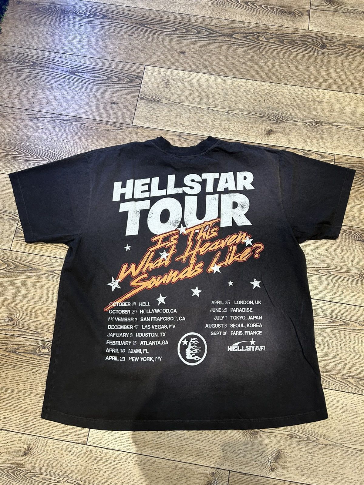 HELLSTAR Hellstar Biker Tour Remix Tee Size US XXL / EU 58 / 5 - 2 Thumbnail