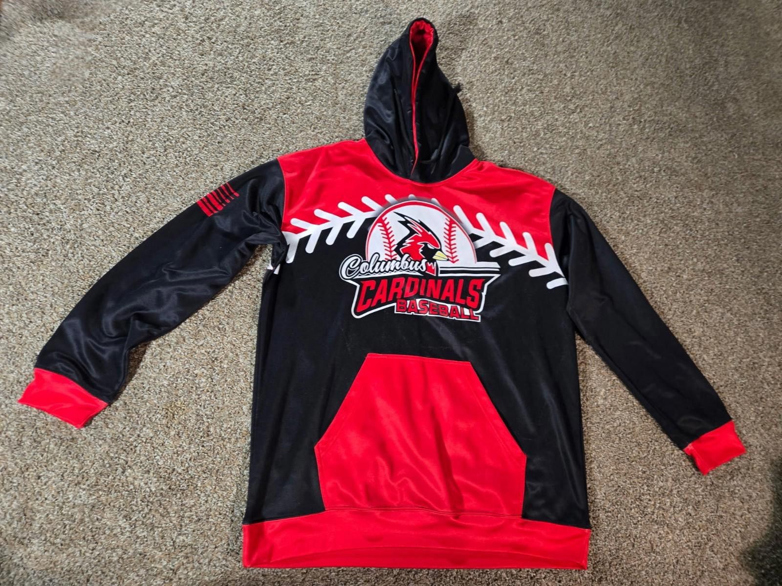 Ciaopanic Columbus Cardinals Baseball Hoodie XL Size US XL / EU 56 / 4 - 1 Thumbnail