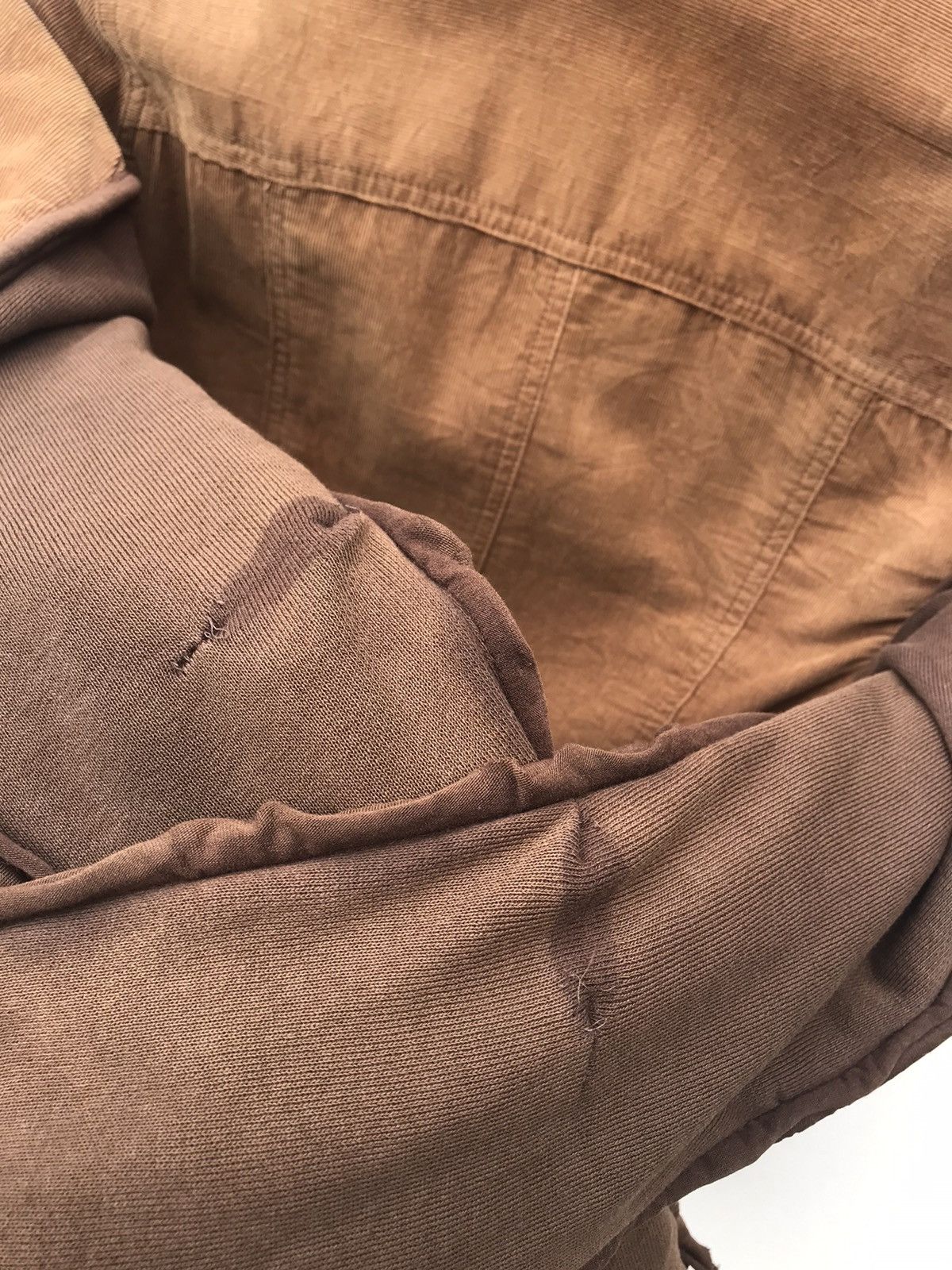 Japanese Brand Jungle Cat Distressed Corduroy Women Jacket ( 16”X22” ) Size S / US 4 / IT 40 - 16 Thumbnail
