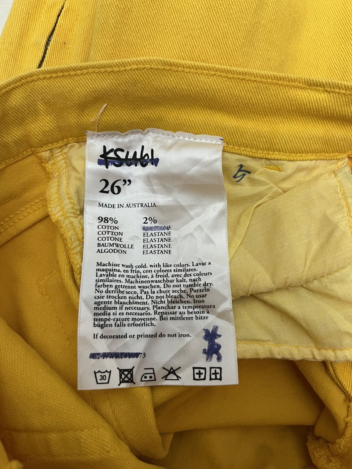 Ksubi Ksubi Super Skinny Zipper Leg Denim Women W26/27 Size 26" / US 2 / IT 38 - 10 Thumbnail
