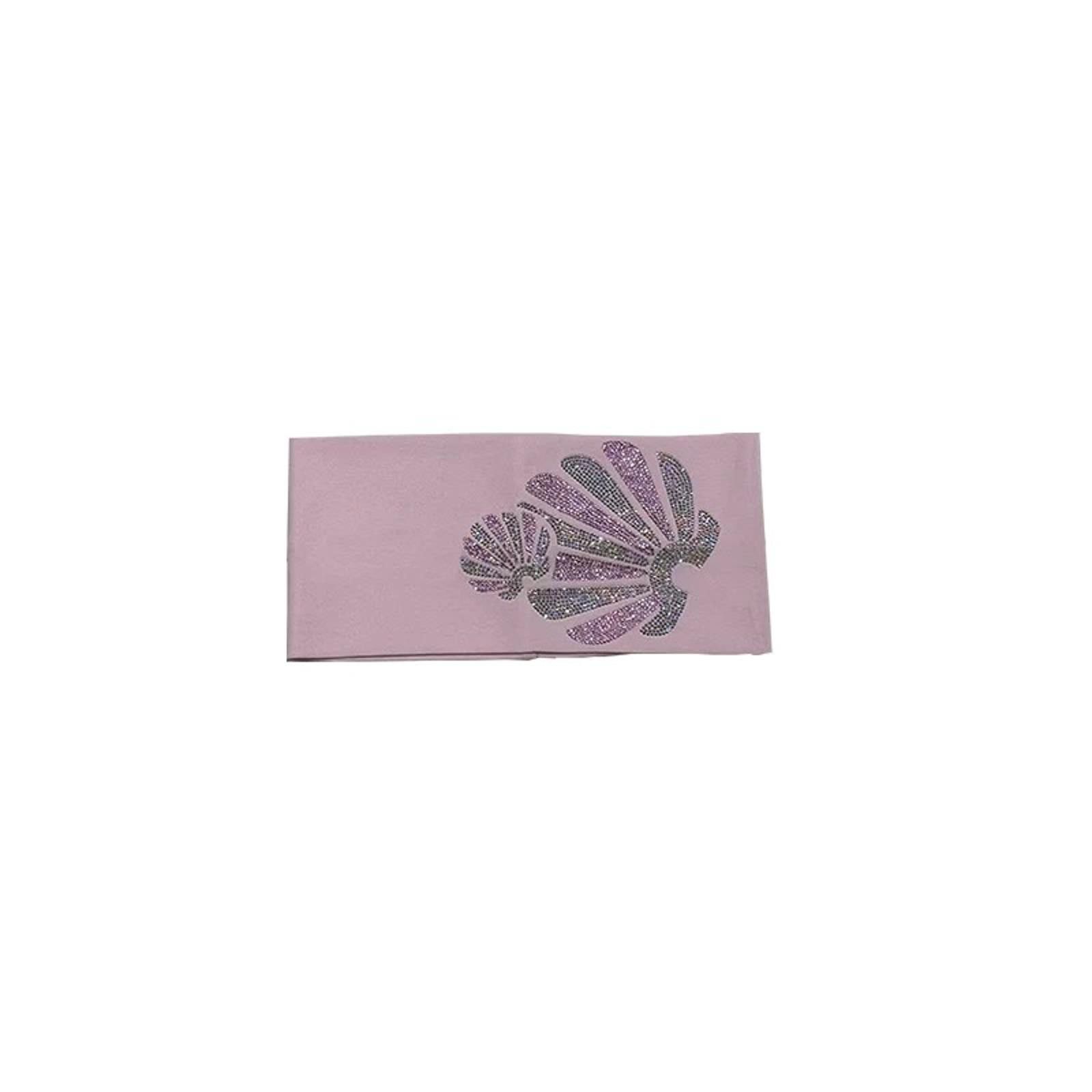 Japanese Brand Y2k Pink Glitter Seashell Headband OS Size ONE SIZE - 3 Thumbnail