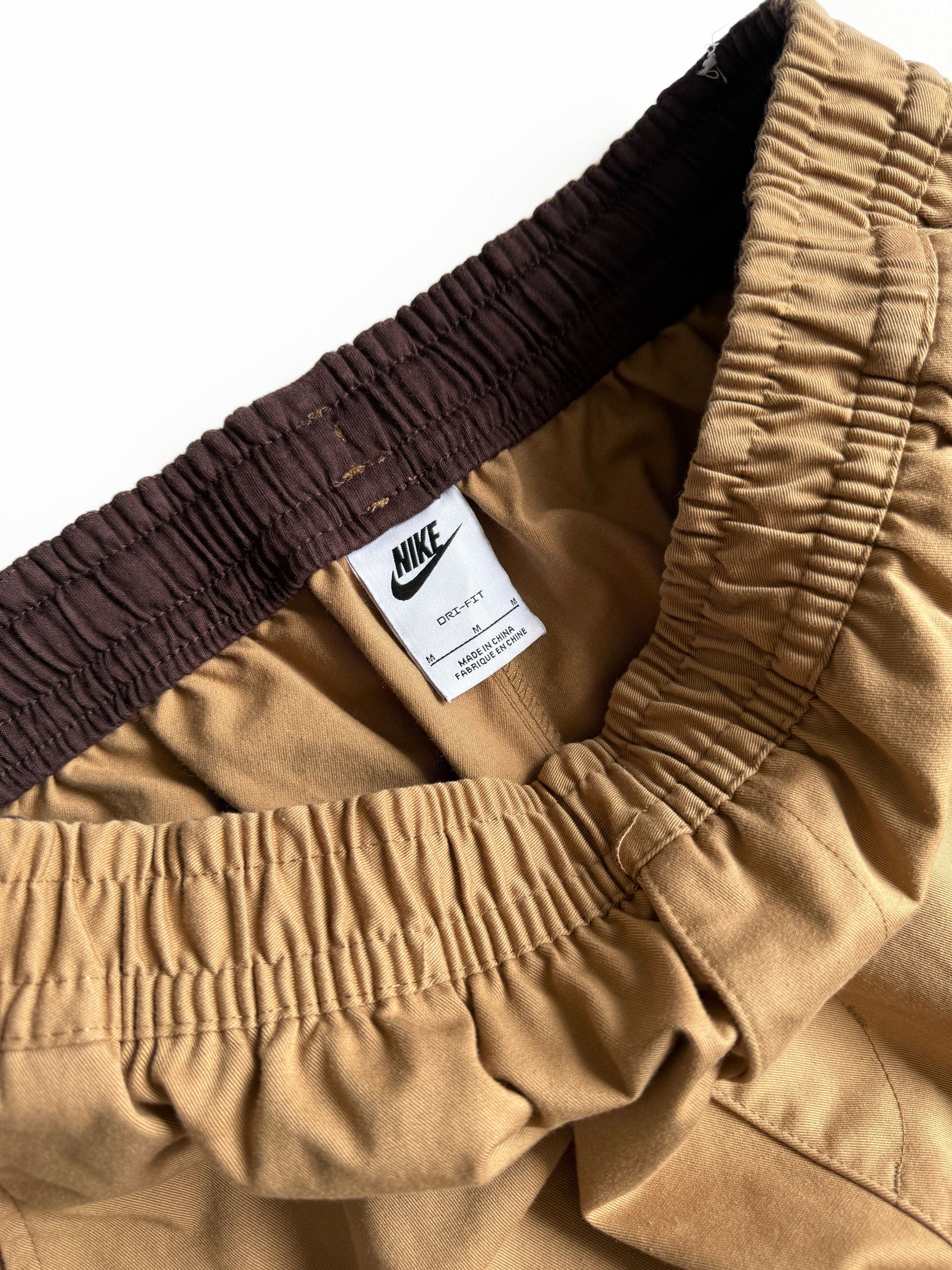 Nike Nike Men's Utility Woven Cargo Jogger Pants Khaki Tan (M) Size US 32 / EU 48 - 3 Thumbnail