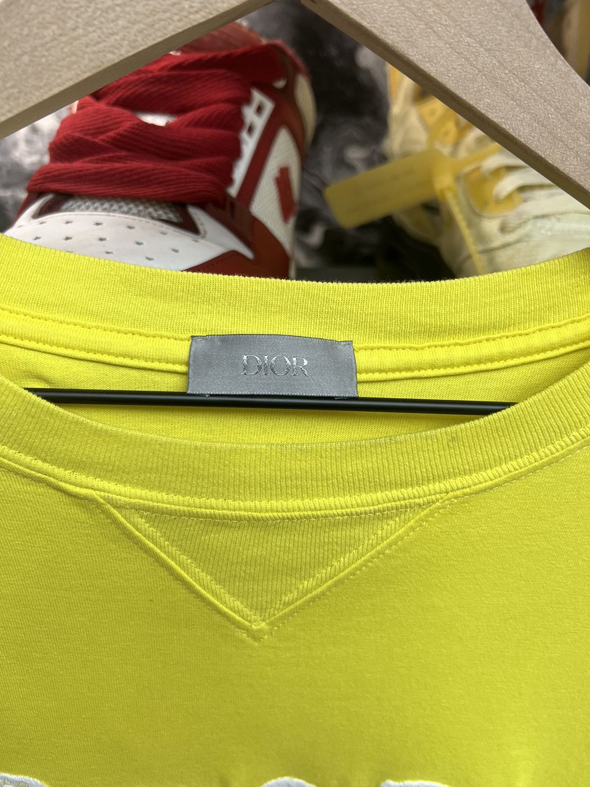 Dior Dior Yellow Tee Shirt Size US M / EU 48-50 / 2 - 6 Thumbnail