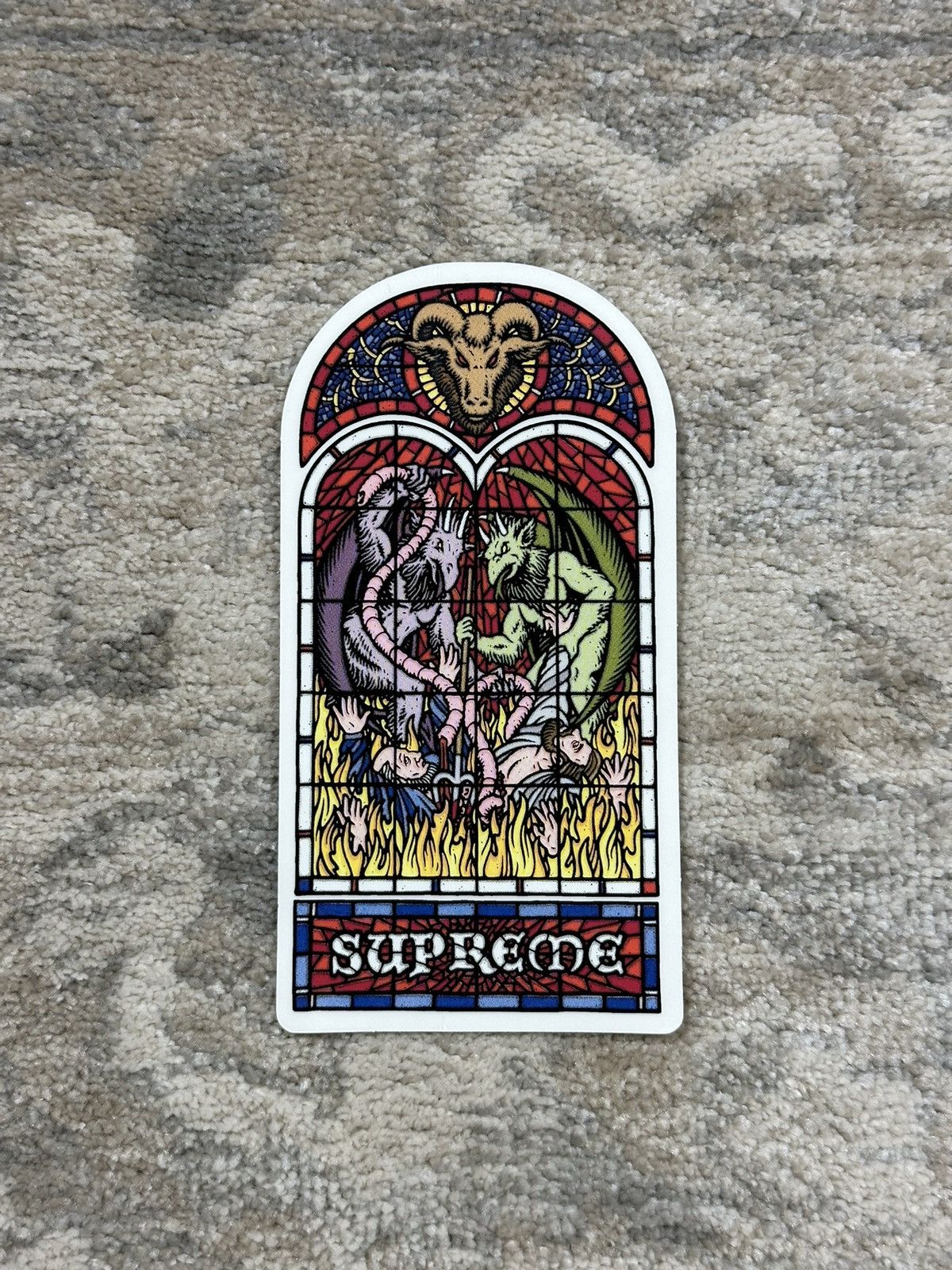 Supreme Supreme Worship Sticker Size ONE SIZE - 1 Thumbnail