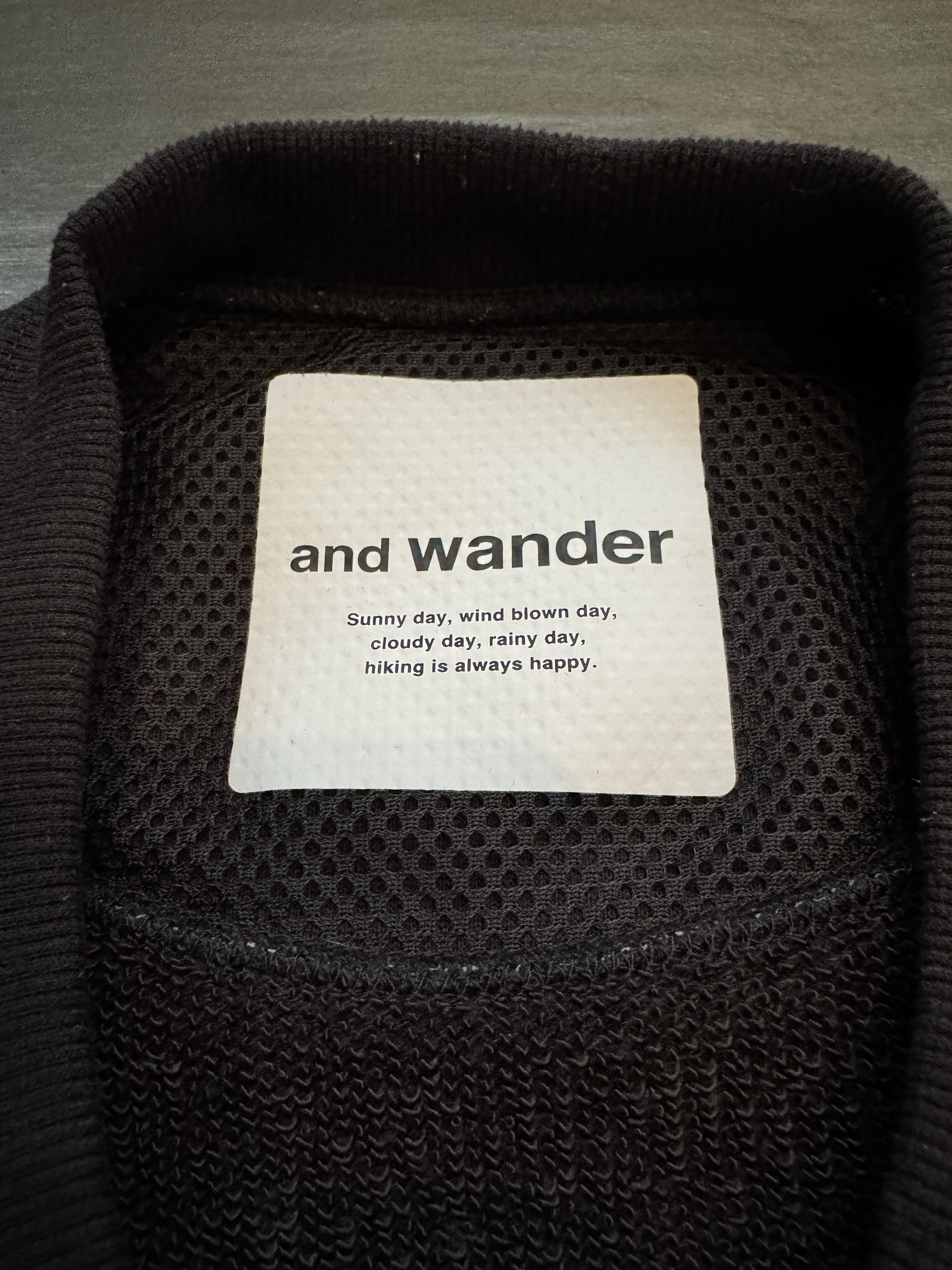 And Wander and wander Tech Crewneck 3M Reflective Size 4 Size US L / EU 52-54 / 3 - 6 Thumbnail