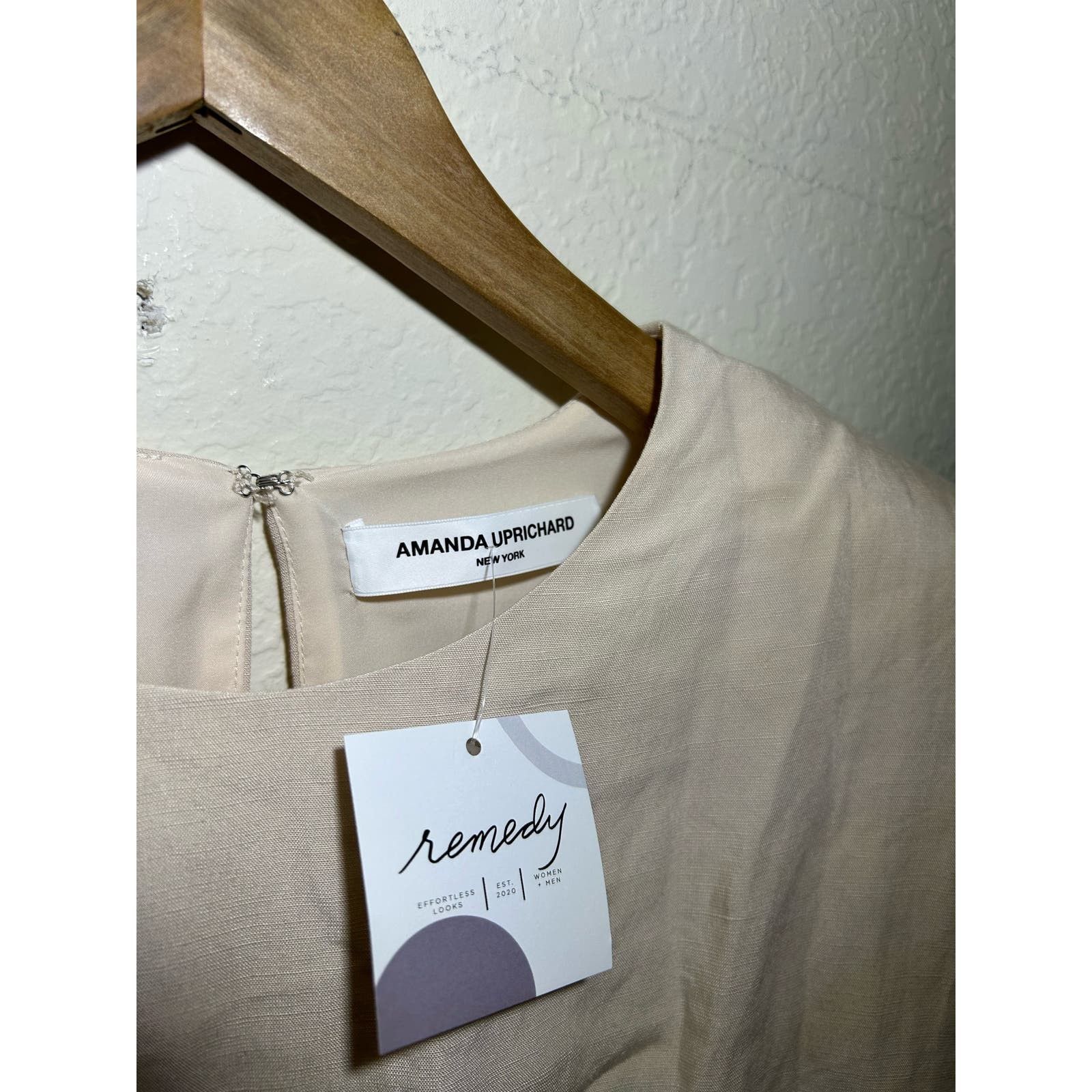 Amanda Uprichard Amanda Upruchard Beige Sleeveless Romper Size Small Size 27" / US 4 / IT 40 - 4 Thumbnail