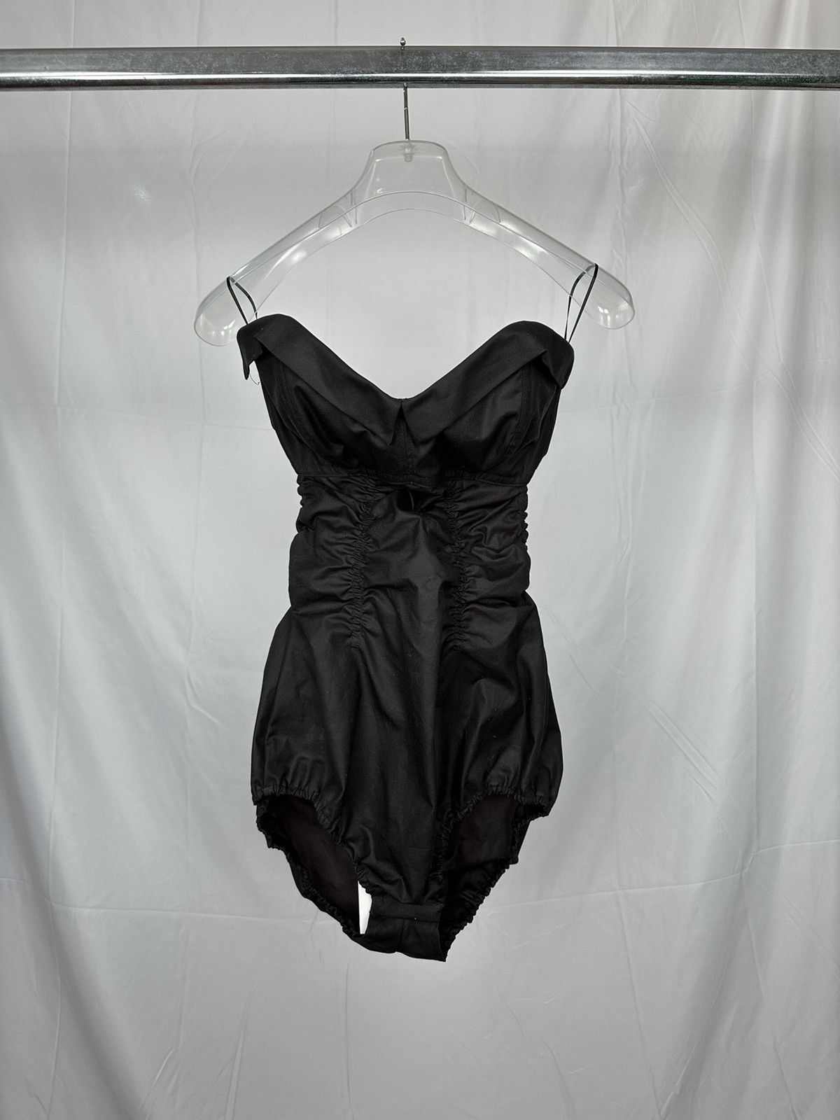 image of Maison Margiela Mm1 100% Cotton Body in Black, Women's (Size Medium)