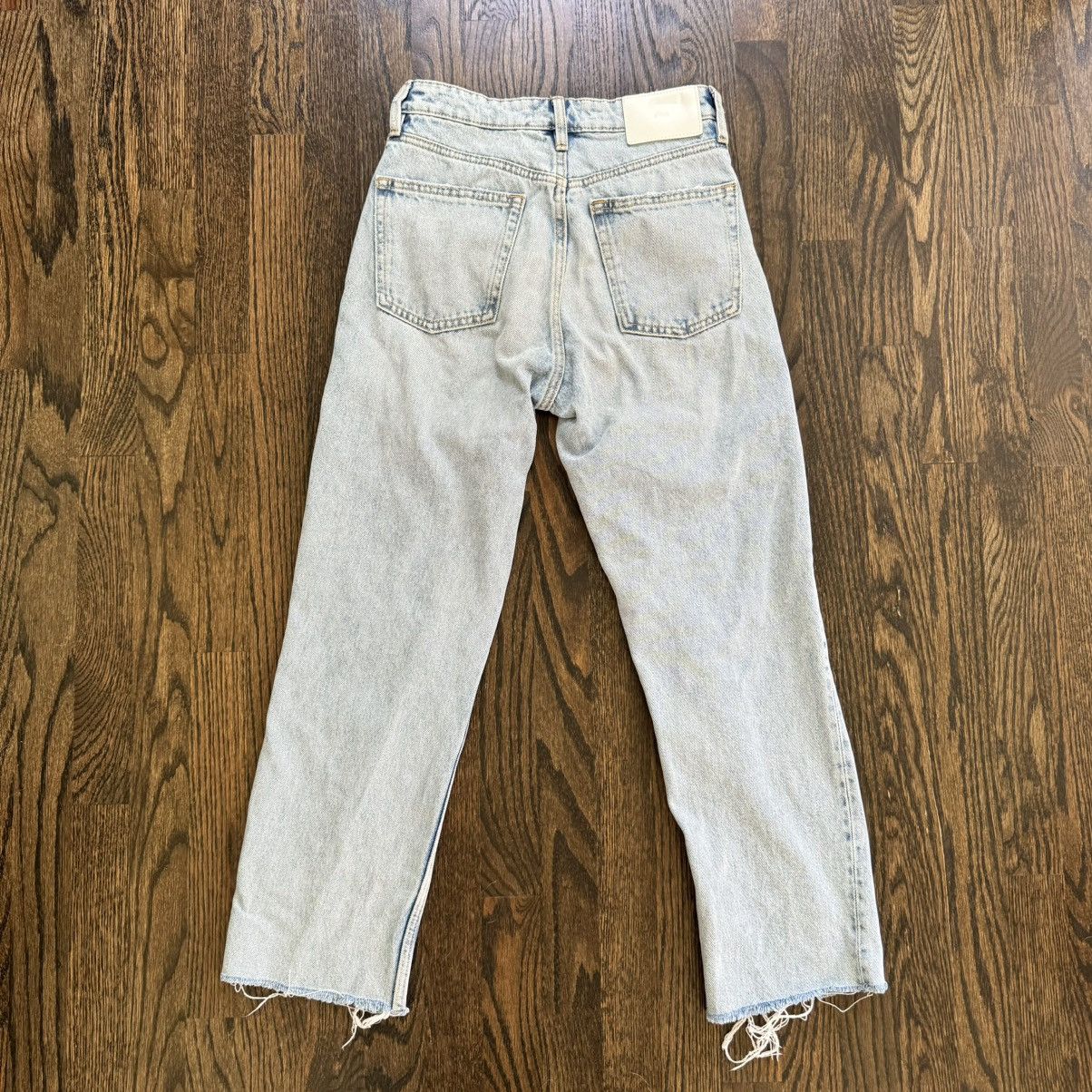 Zara Zara Straight Leg Jeans (Size 2) Size 26" / US 2 / IT 38 - 2 Thumbnail