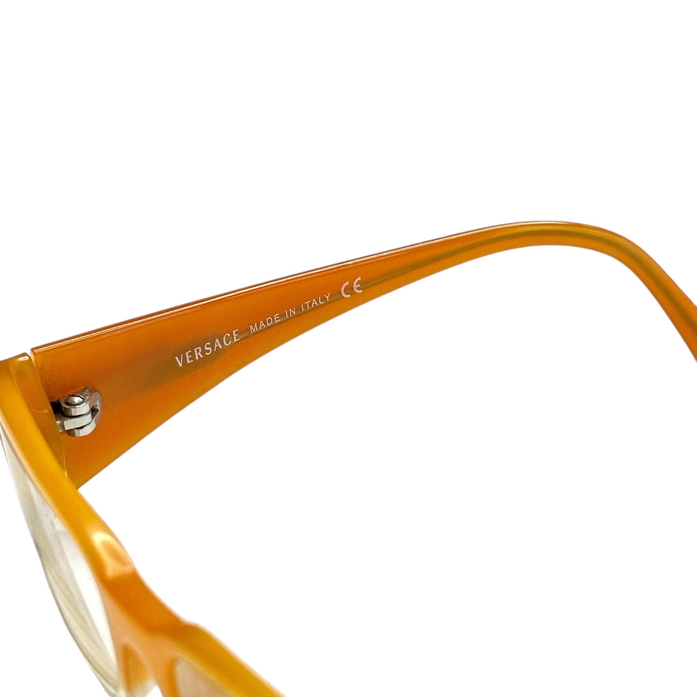 Versus Versace Versus Orange Slim Club Glasses Size ONE SIZE - 7 Thumbnail
